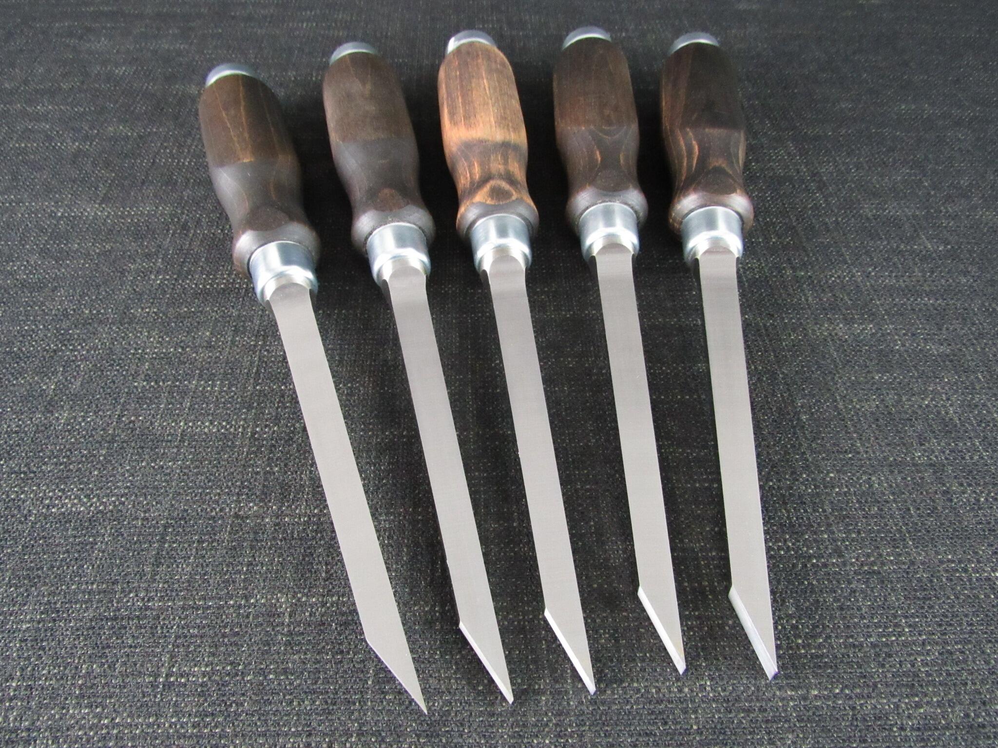 5 NAREX Mortice Chisels