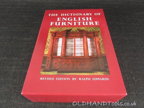 The Dictionary of English Furniture - Ralf Edwards- 3 Volume Set - ISBN 1 85149 037 X
