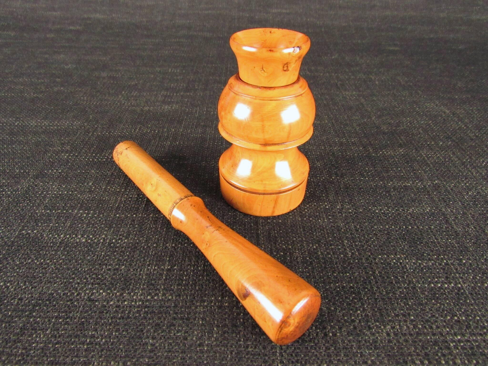 16 Gauge Boxwood Cartridge Loader - Treen