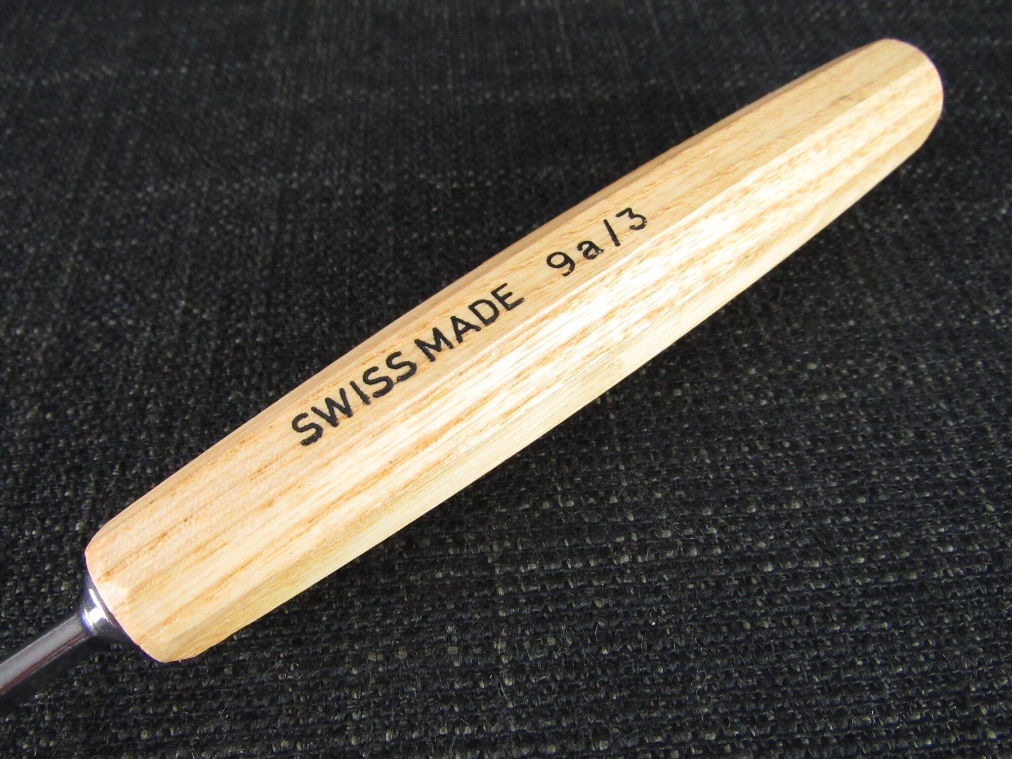 PFEIL Series 9a Spoon Bent Carving Gouge - 3mm