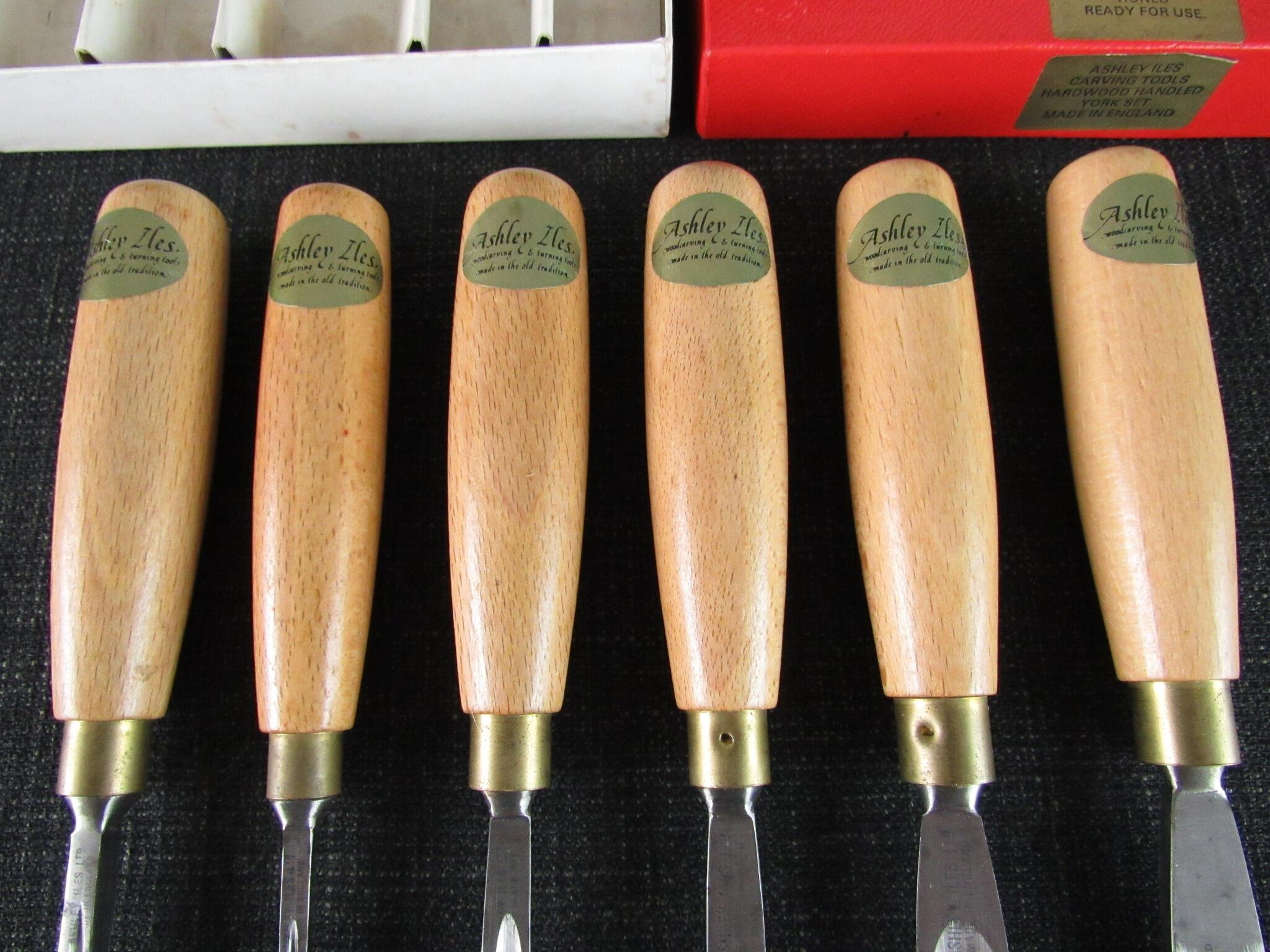 ASHLEY ILES York Set of 6 Carving Tools - Unused