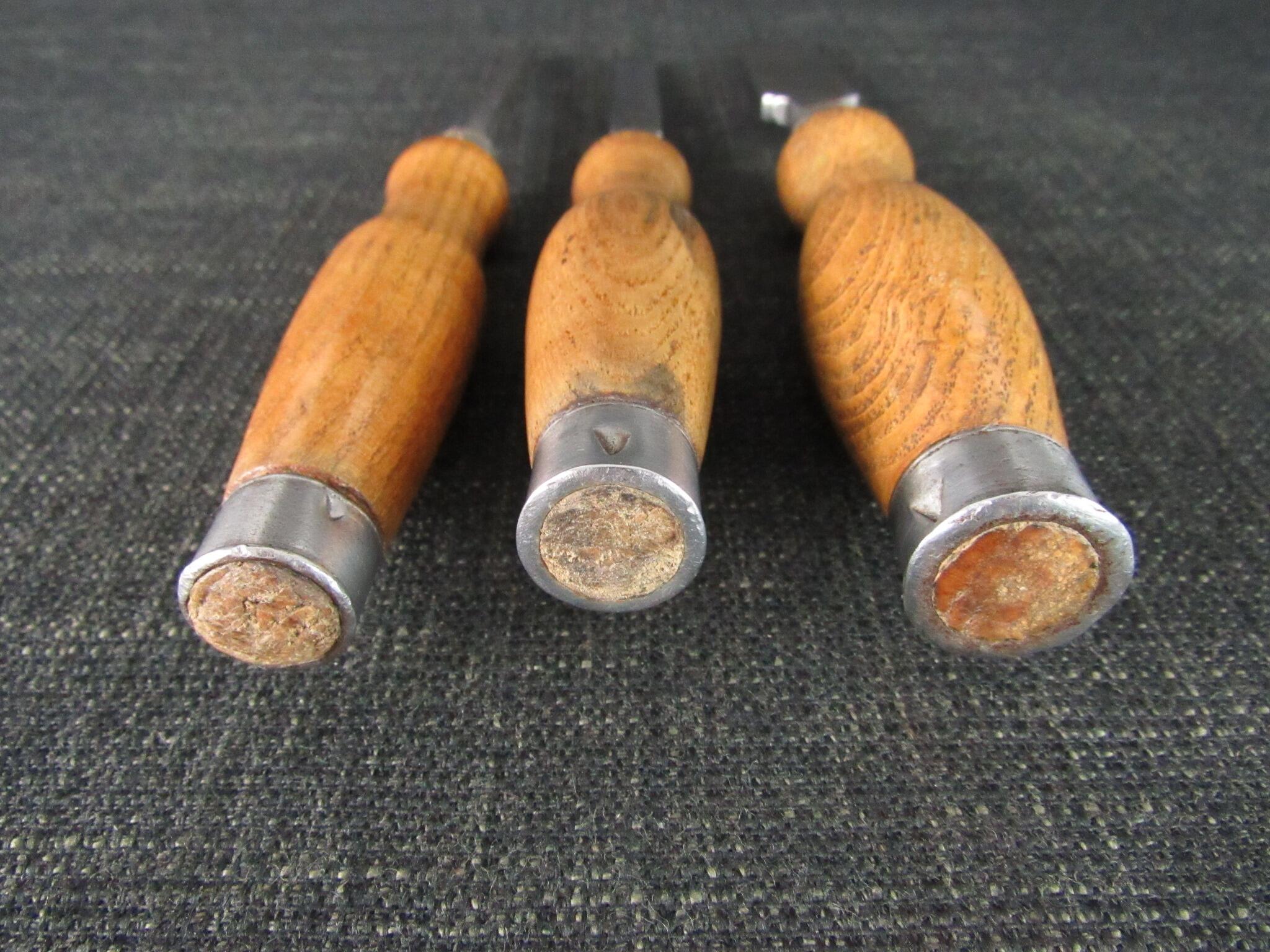 Set of 3 COLONEL Registered Firmer Chisels