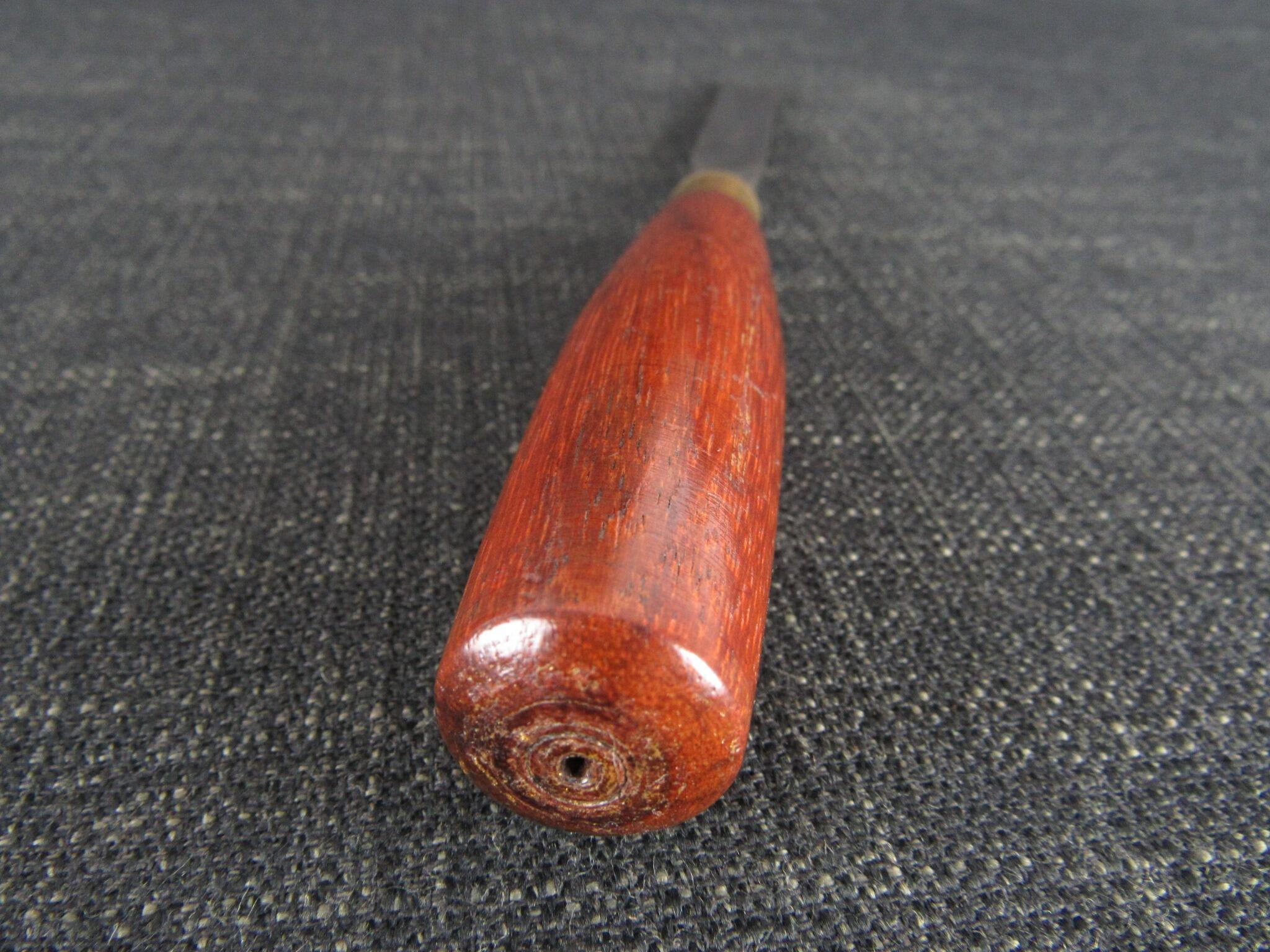 ASHLEY ILES 5/8 inch No 4 Straight Carving Gouge - Bubinga Handle