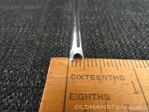 TIRANTI Fishtail Carving Gouge - No.5 1/4 inch