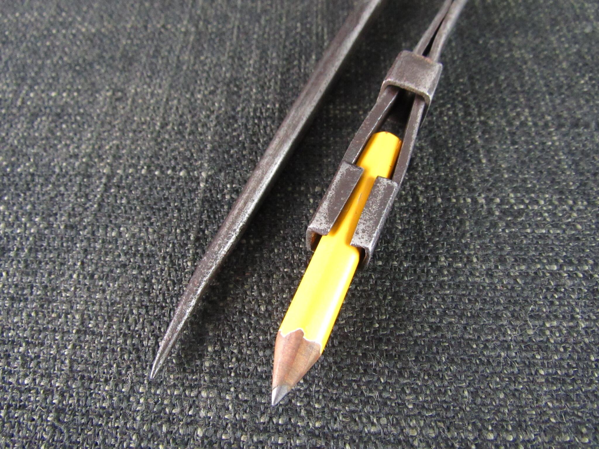 Early TIMMINS Hand Forge Compass Dividers