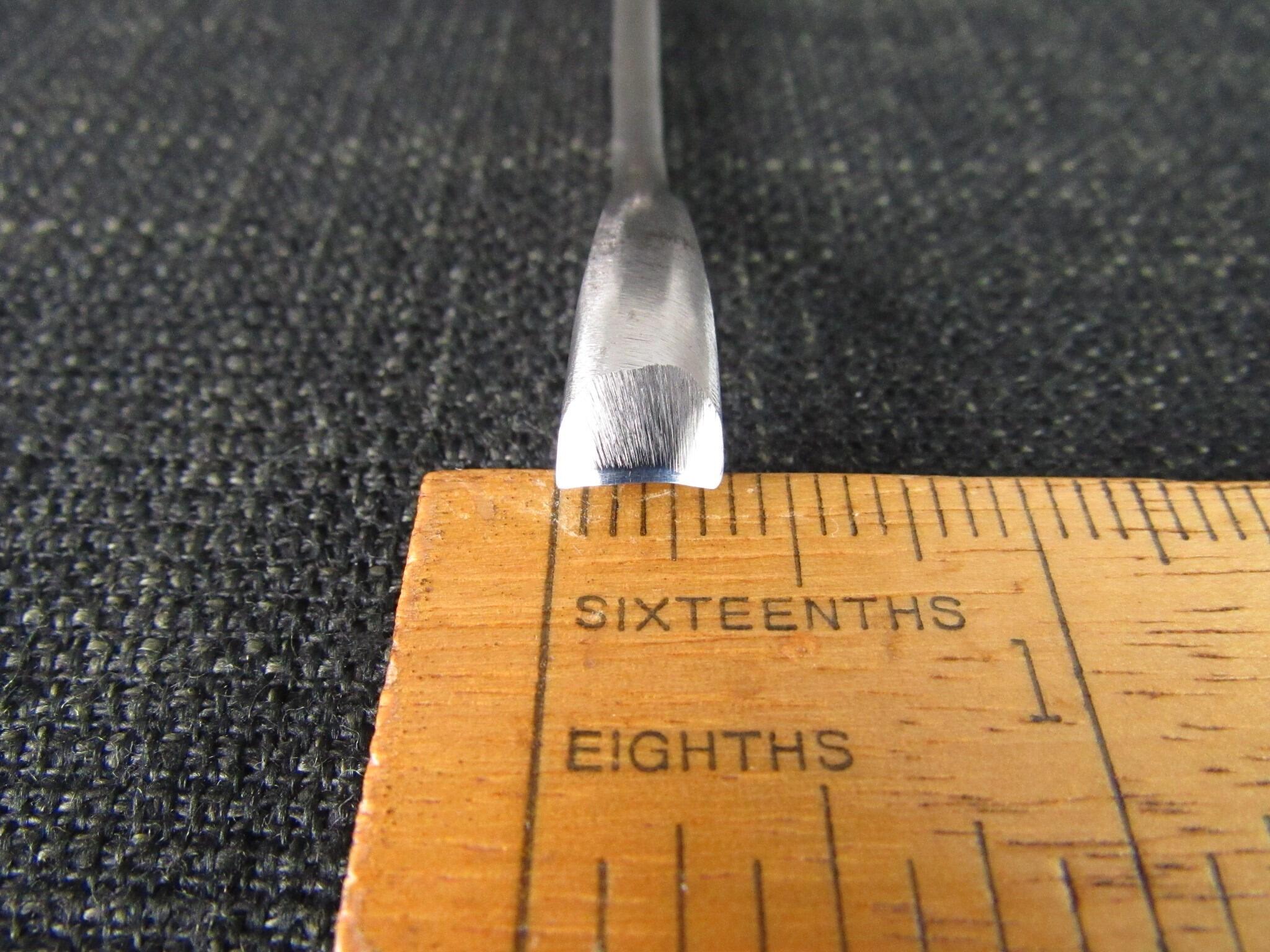 SJ ADDIS 5/16 inch No 28 Spoon Carving Gouge