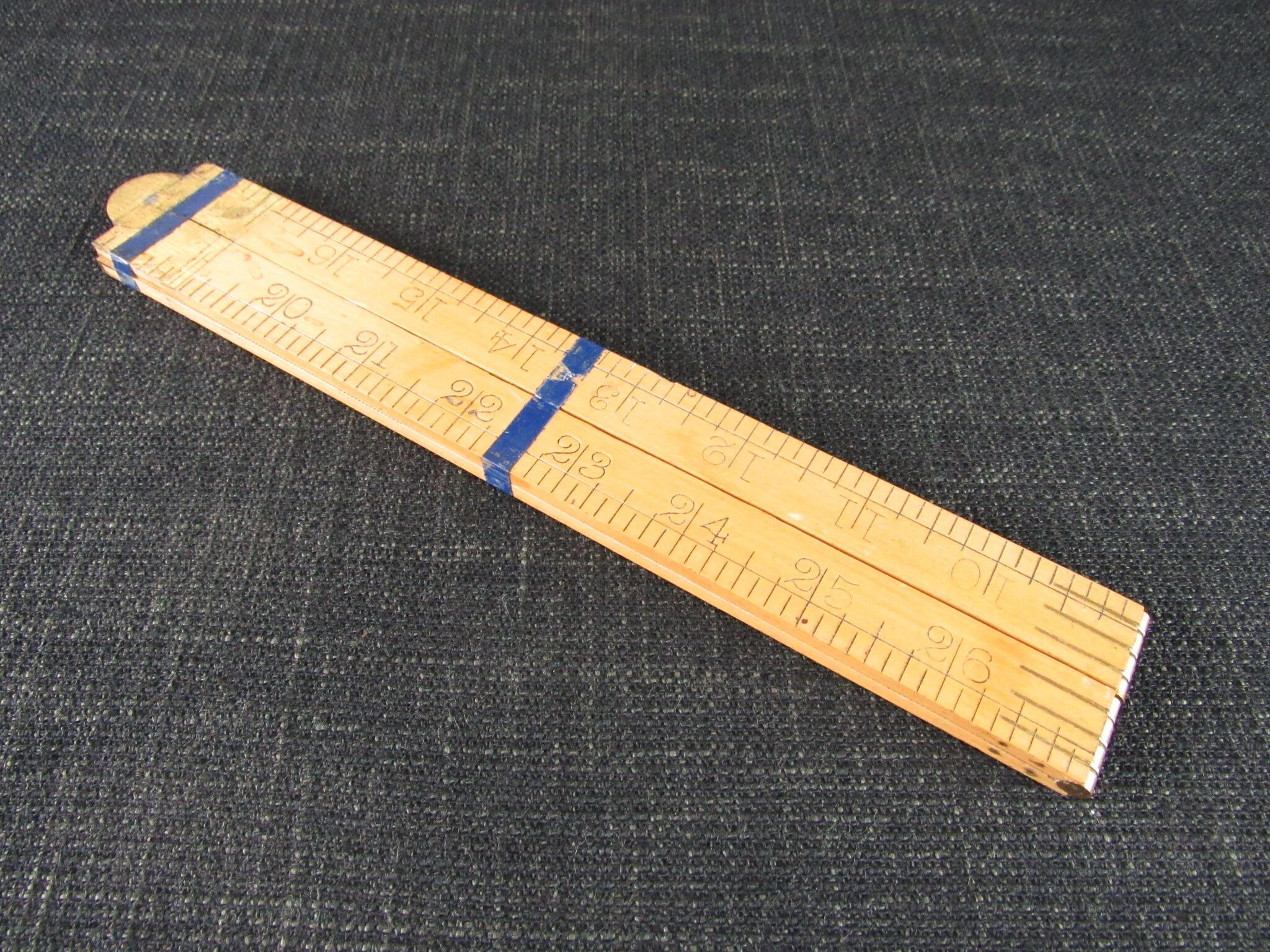 3 foot 4 fold SMALLWOOD Boxwood Rule - Unused
