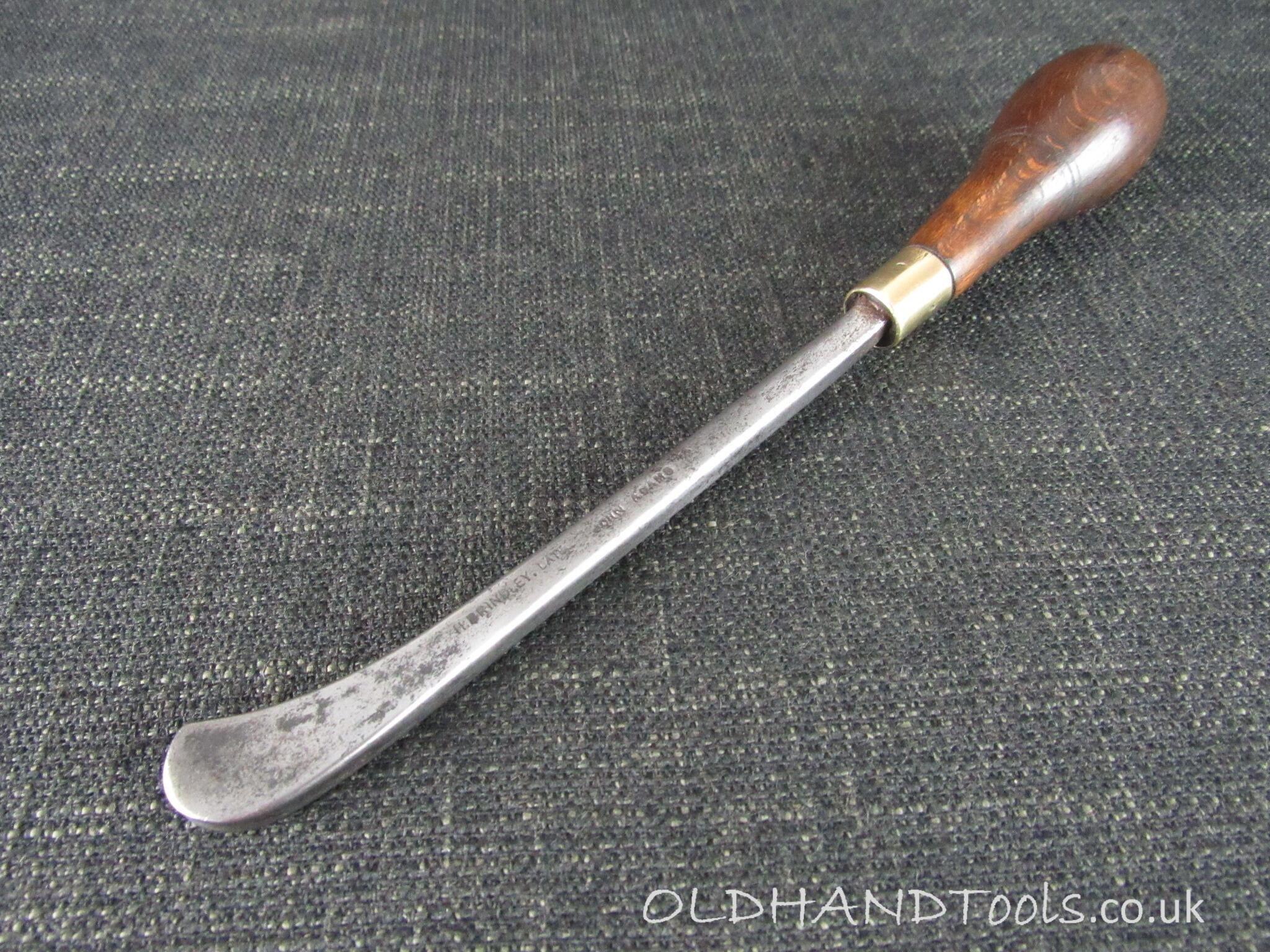 Saddlers Seam Turner or Edge Rounding Iron by HINDLEY late ADAMS