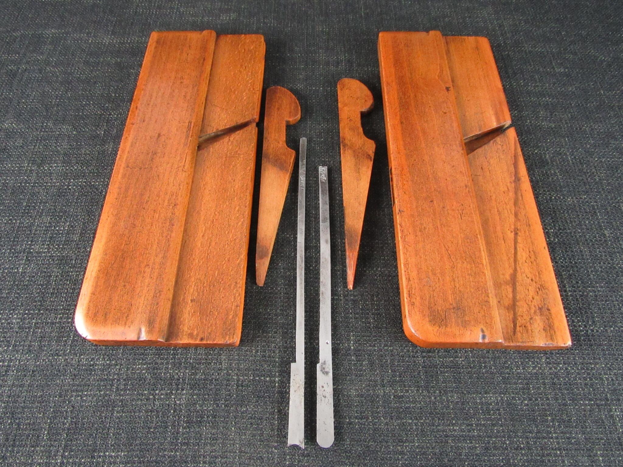 BADGER & GALPIN No 2 Hollow & Round Moulding Planes