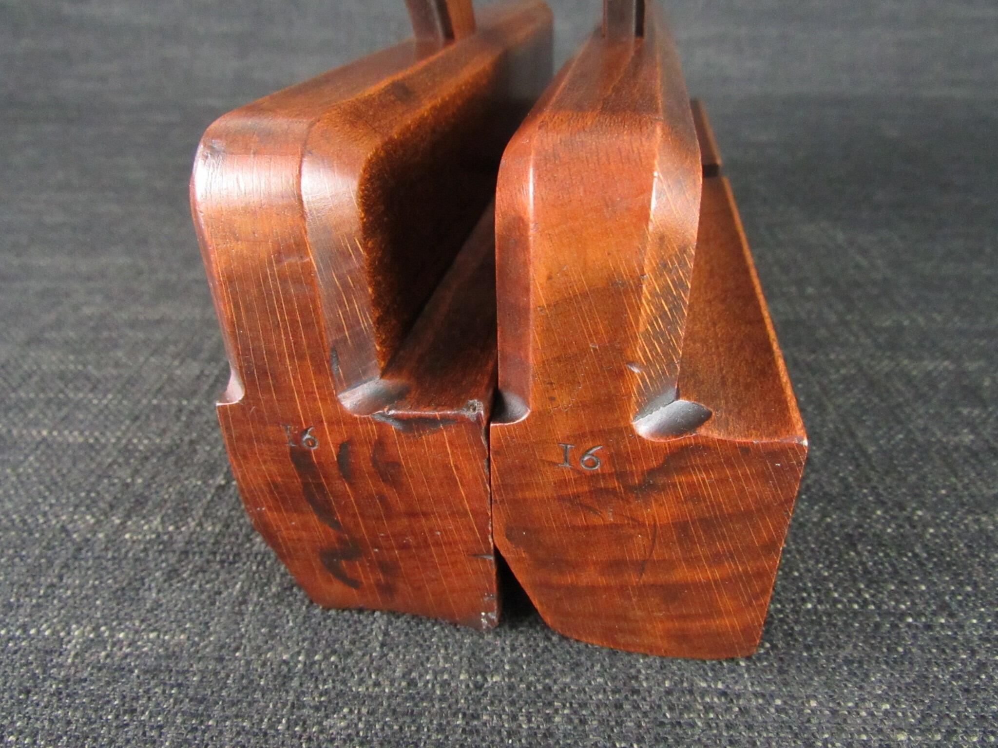 Pair of JOHN GREEN No 16 Hollow & Round Moulding Planes