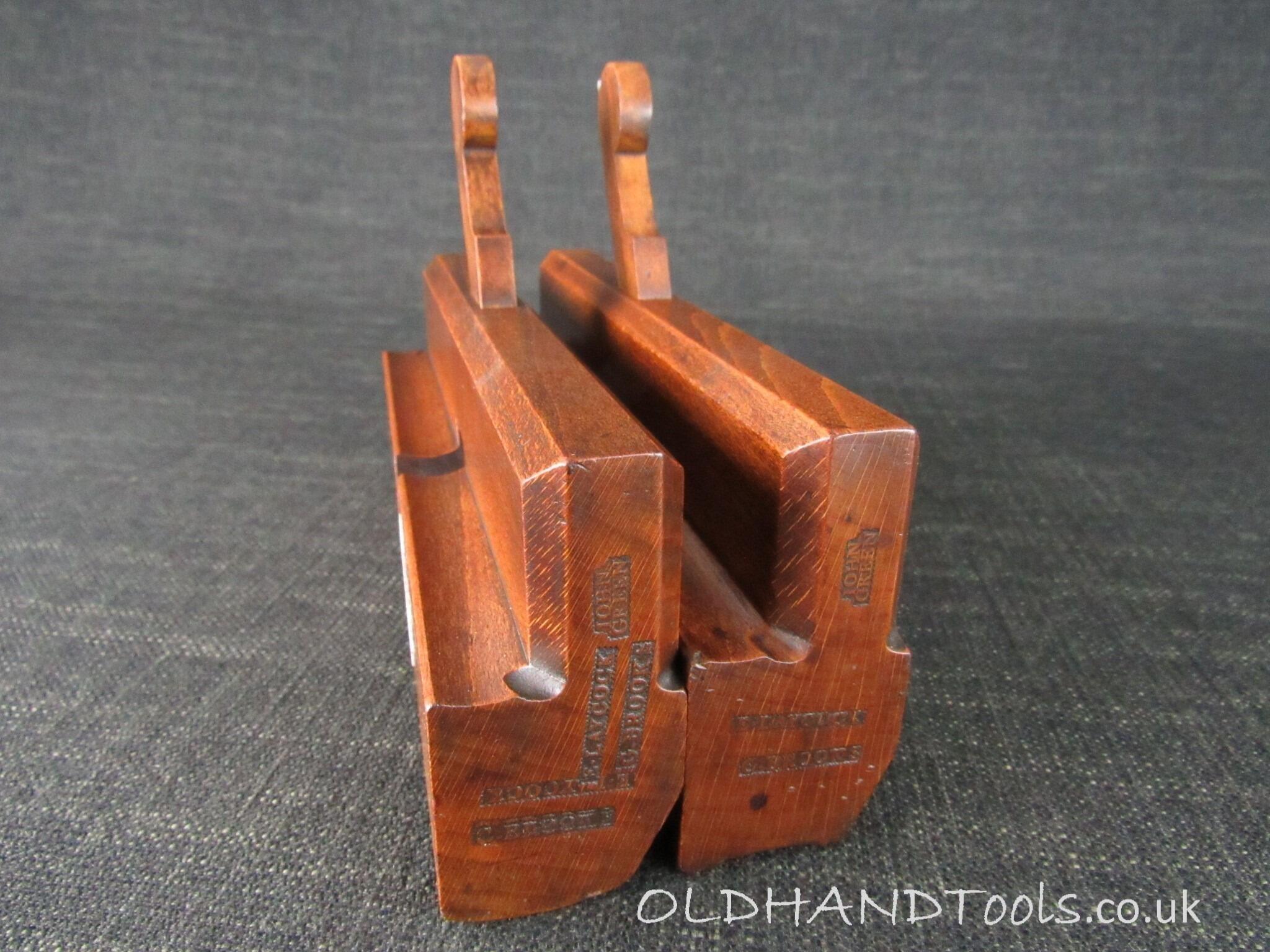 Pair of JOHN GREEN No 16 Hollow & Round Moulding Planes