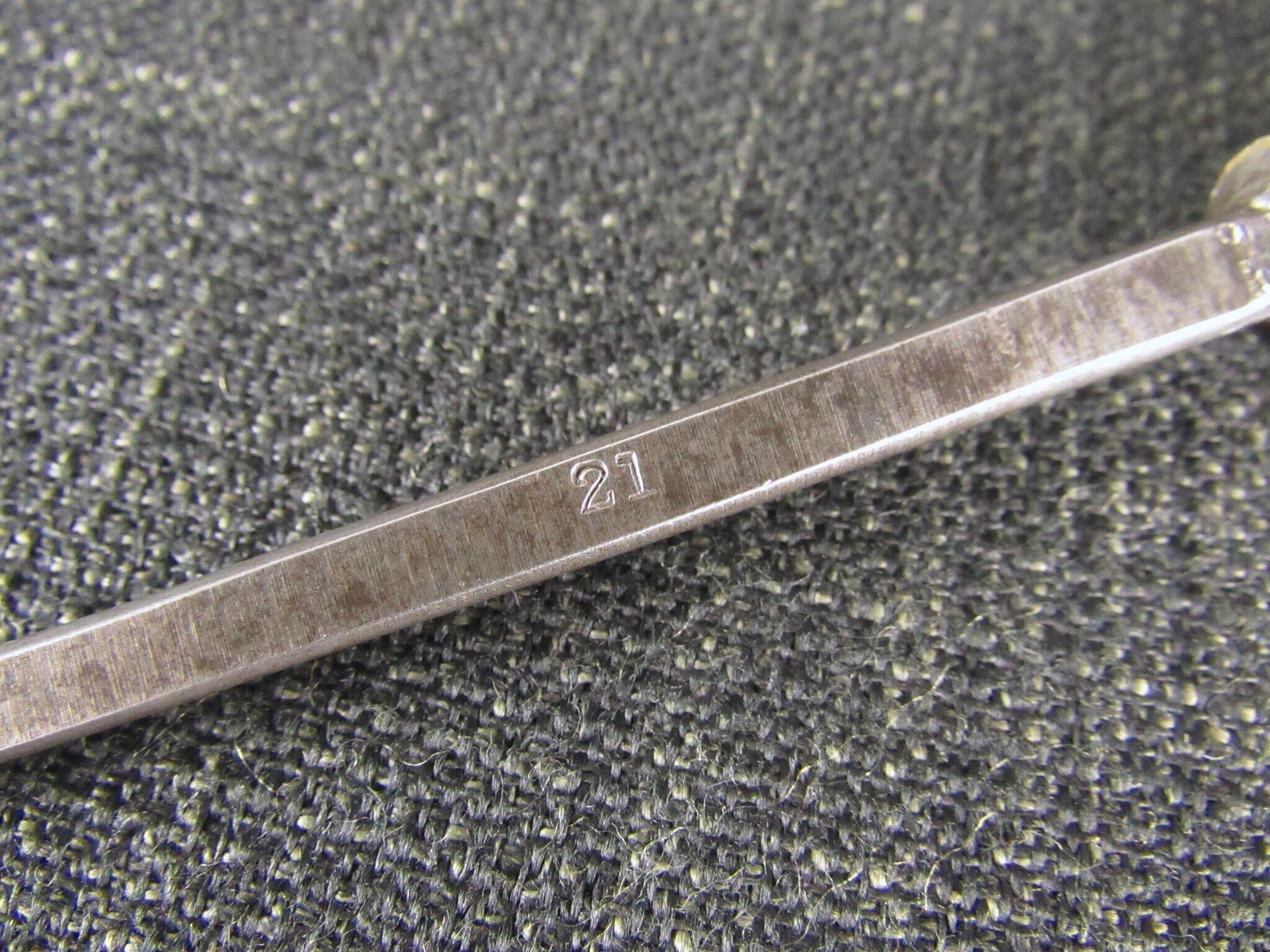 SJ ADDIS No.21 Carving Spoon Chisel - 1/4 inch