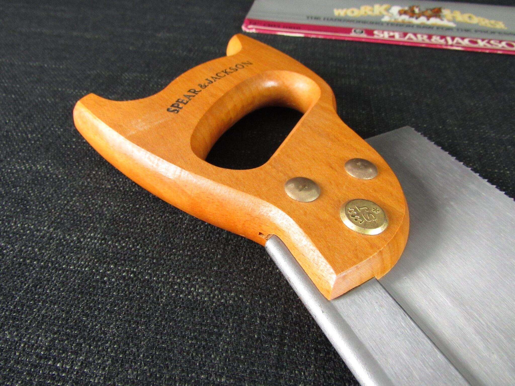 Unused SPEAR & JACKSON Work Horse Tenon Saw - 12 inch