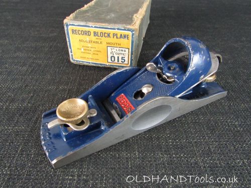 RECORD 015 Block Plane