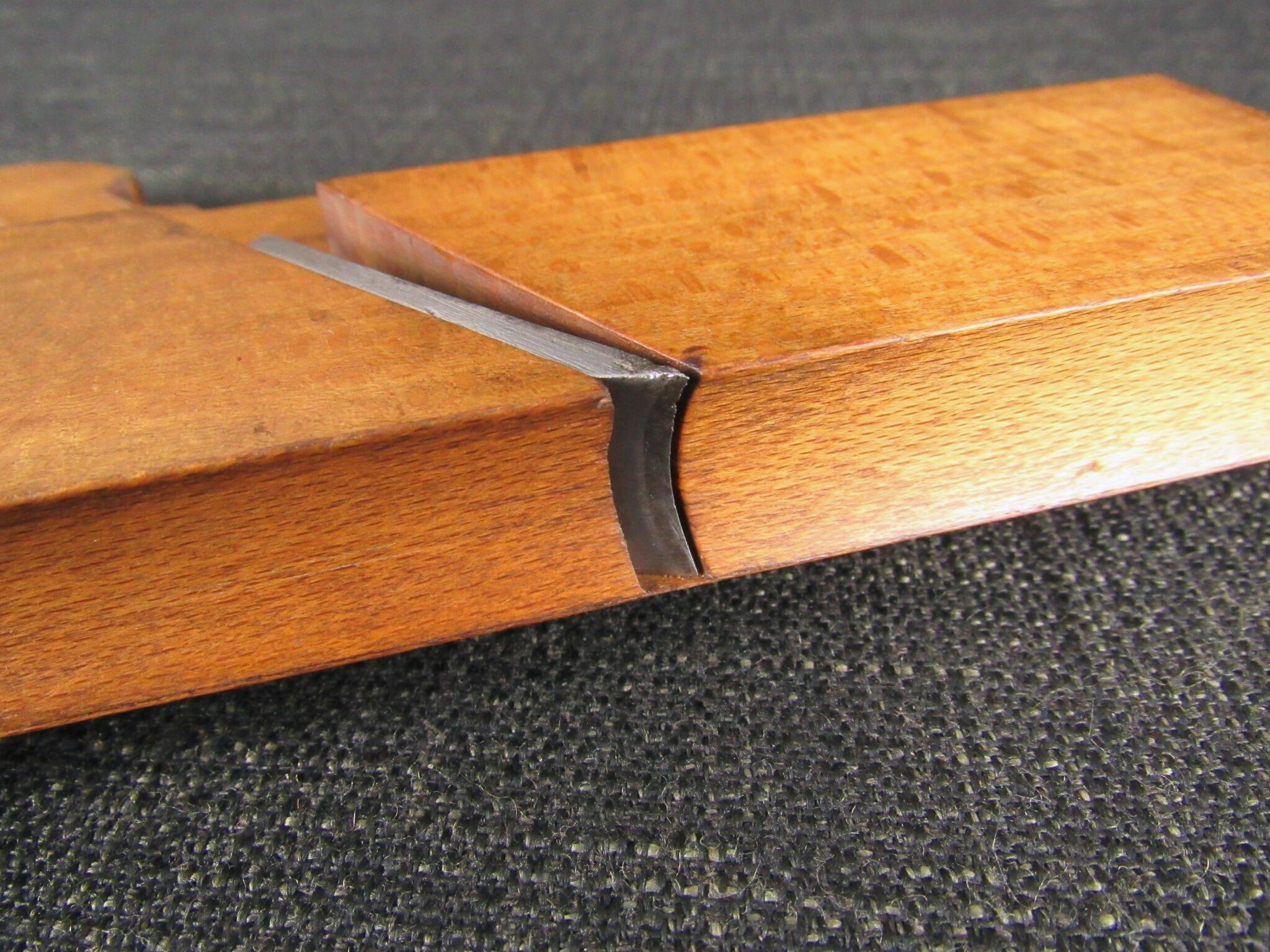 No 12 Hollow Moulding Plane - Overstamped W MARPLES