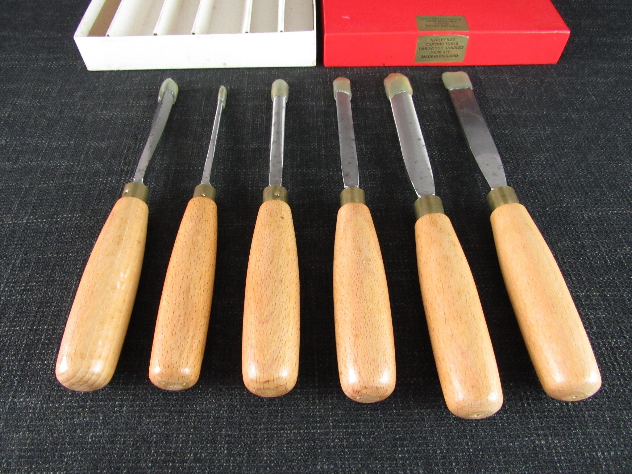 ASHLEY ILES York Set of 6 Carving Tools - Unused