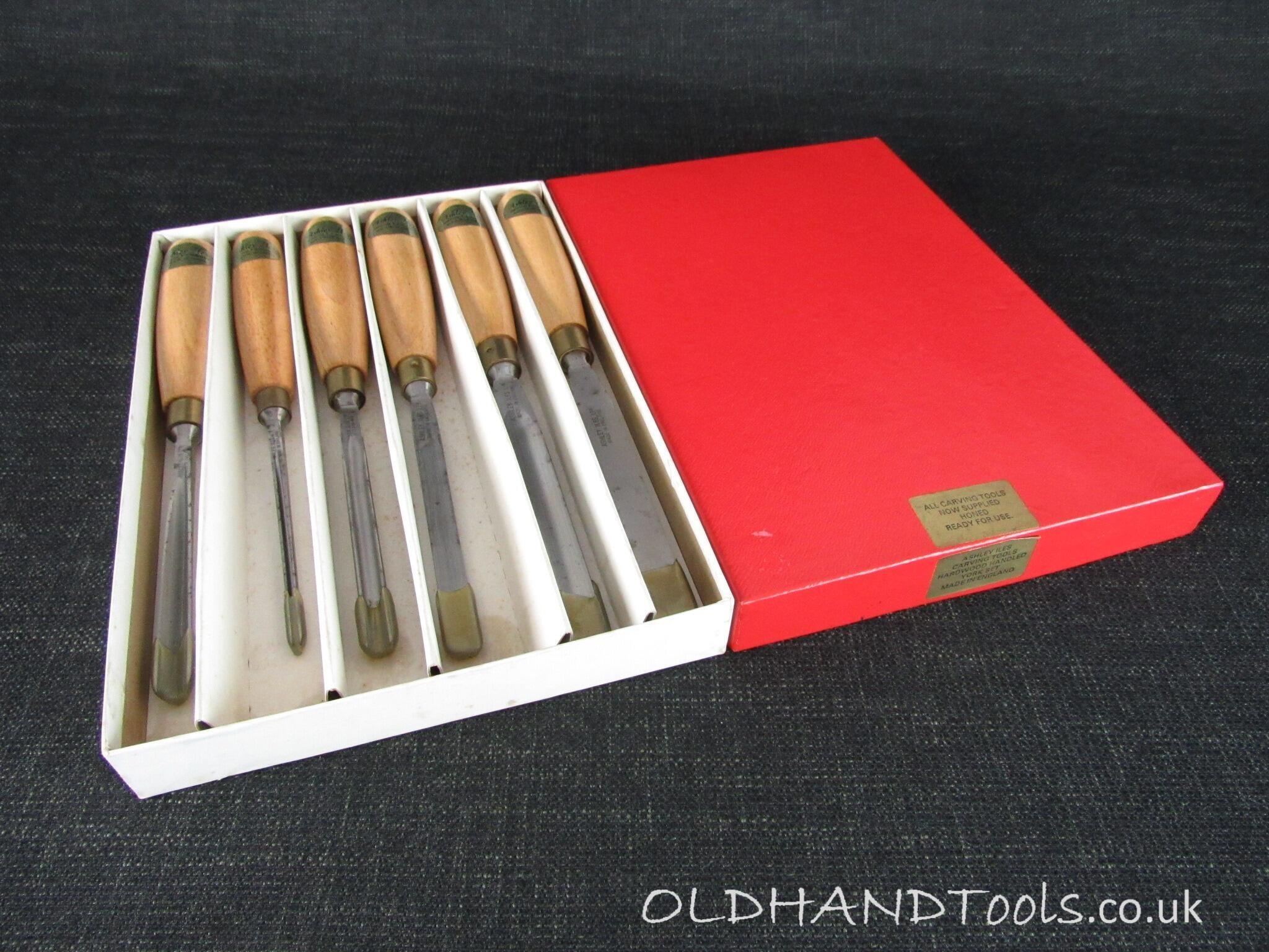 ASHLEY ILES York Set of 6 Carving Tools - Unused