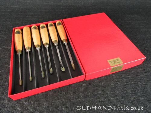 ASHLEY ILES Supplementary Set 2 of 6 Carving Tools - Unused