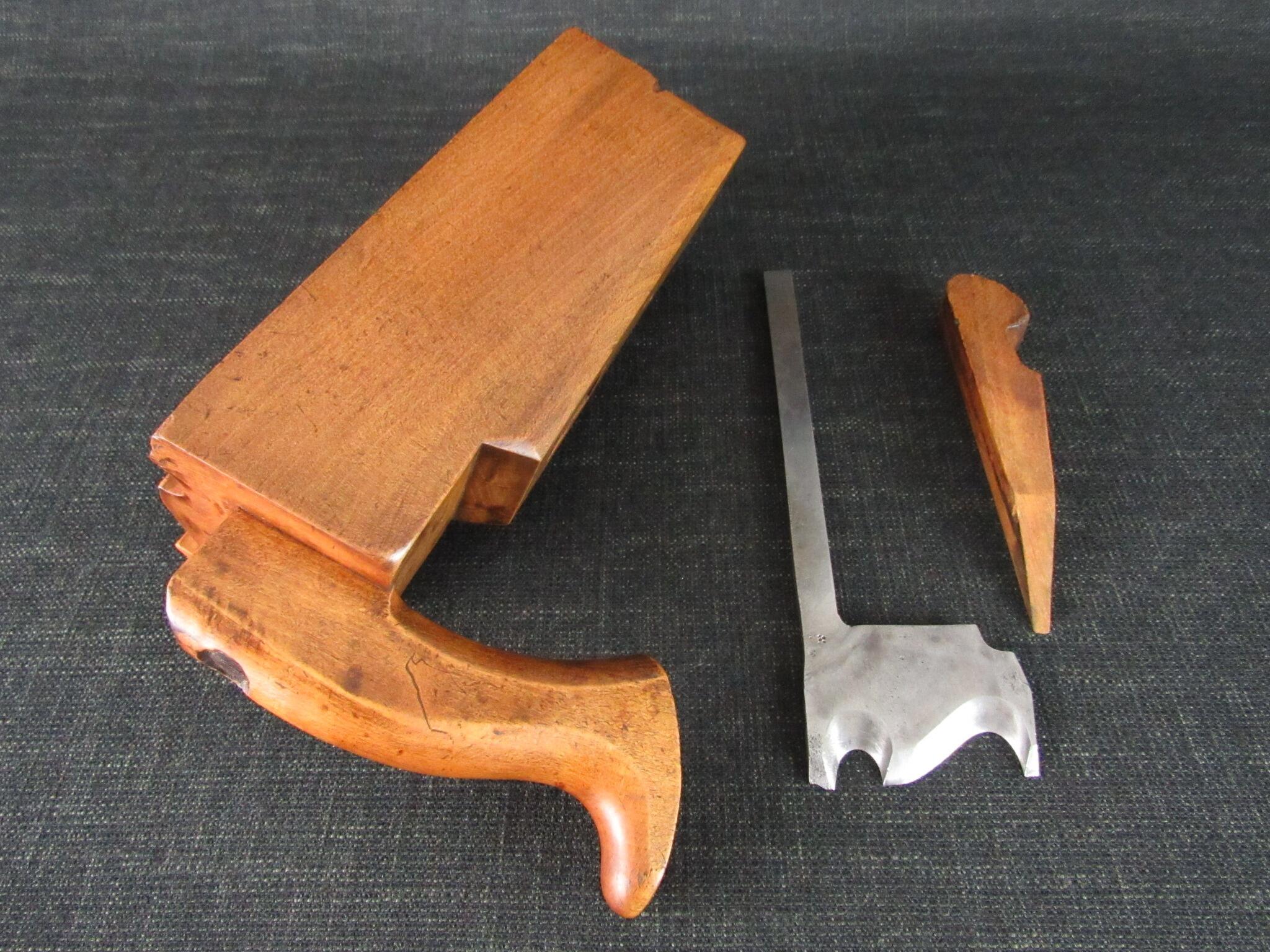COCKBAIN Handled Wide Moulding Plane