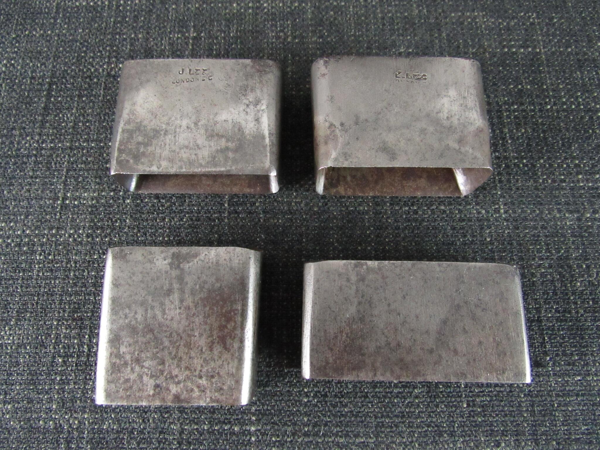 4 Vintage Leather Cutting Dies or Punches - J LEE
