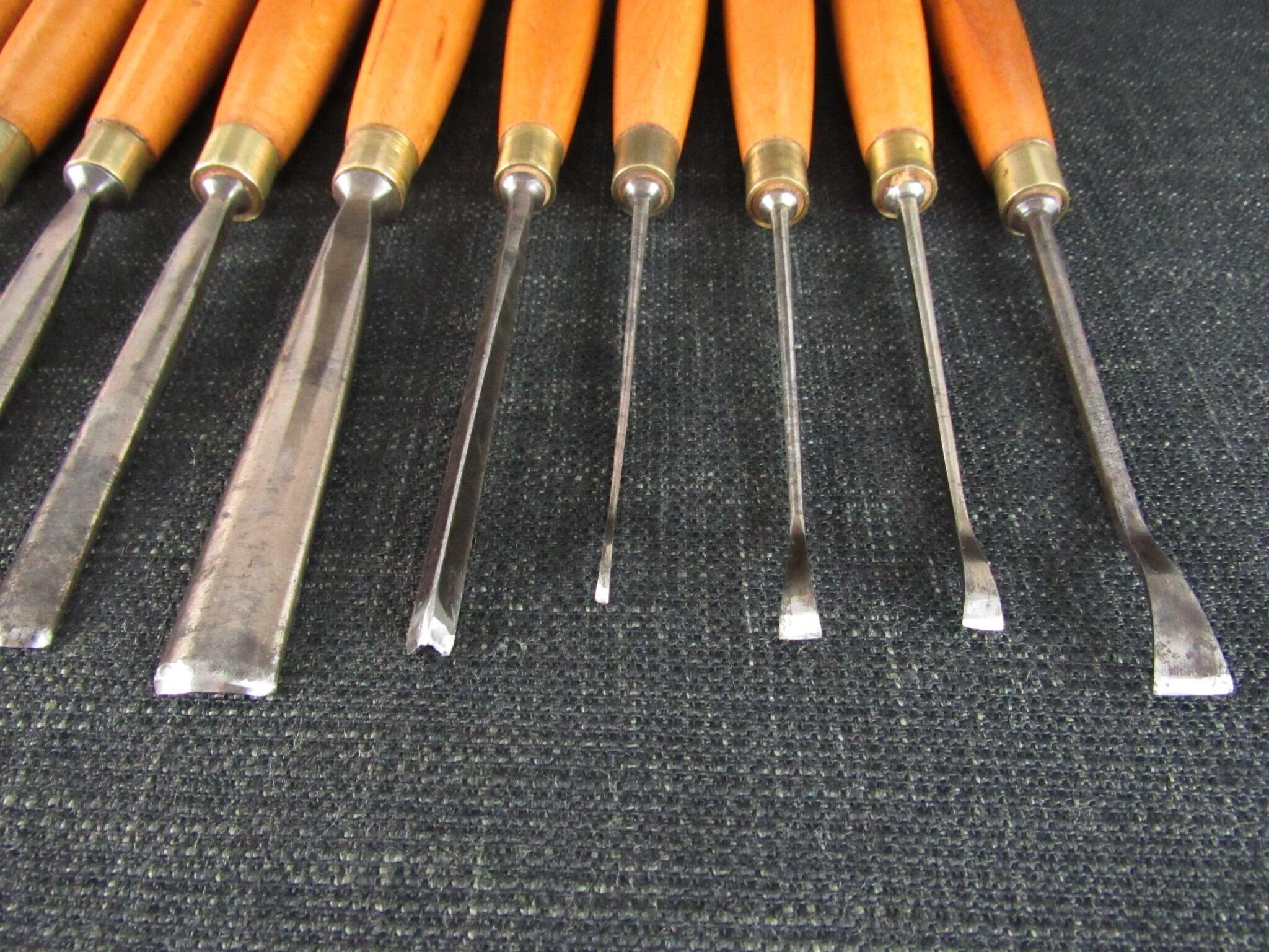 16 FROST of Norwich Carving Tools