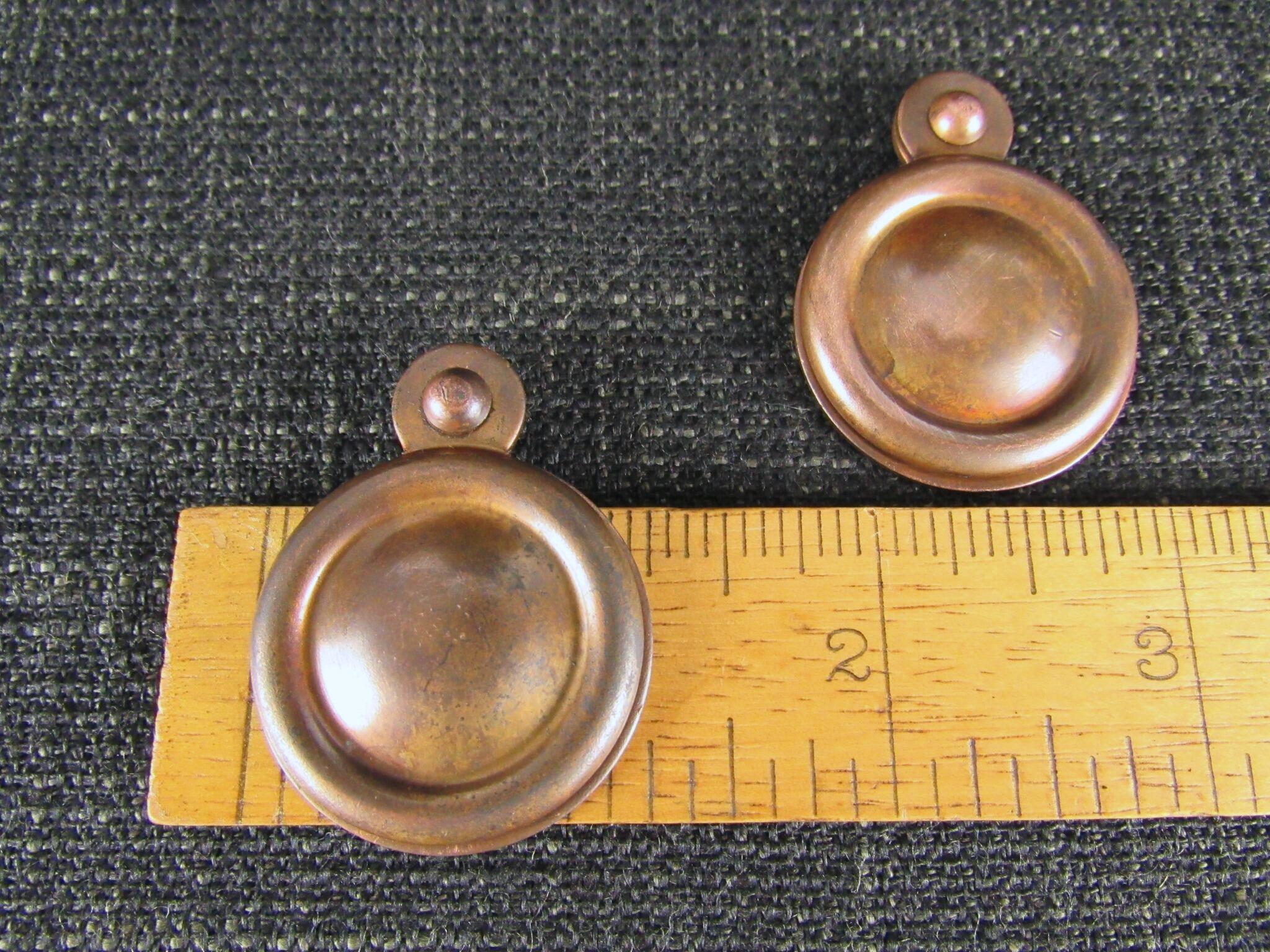 Pair of Vintage Keyhole Escutcheons