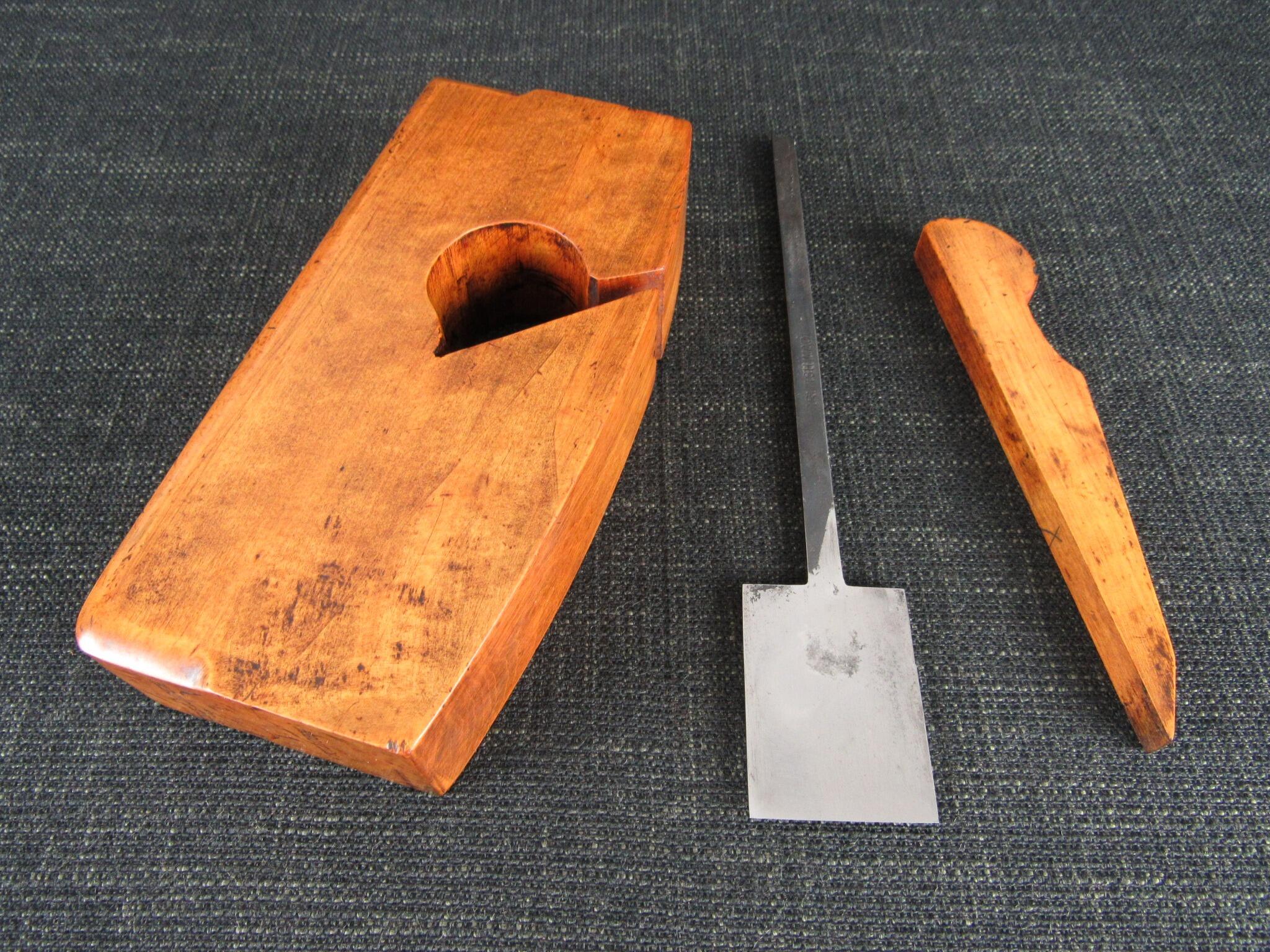 Boxwood Compass Rebate Plane