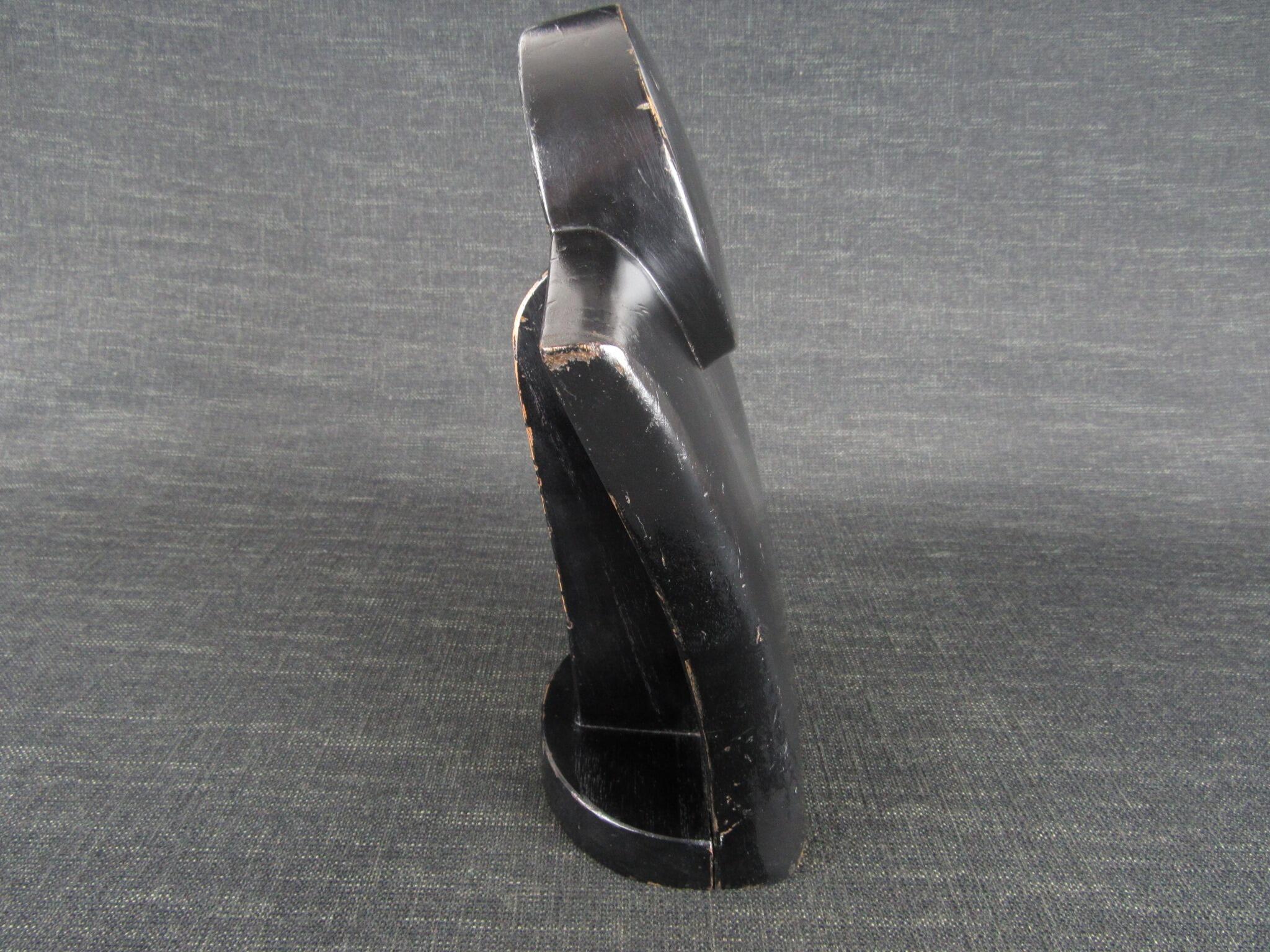Vintage Wooden Necklace Display Stand or Bust