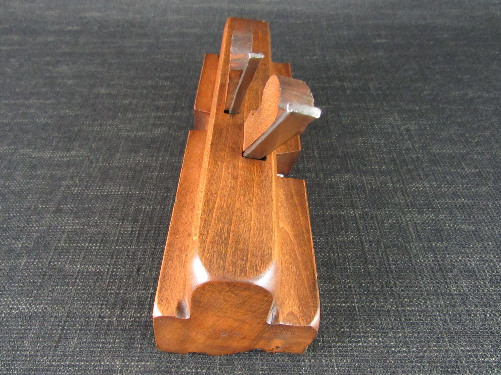 Wide MATHIESON Twin Iron Moulding Plane - Grecian Ogee