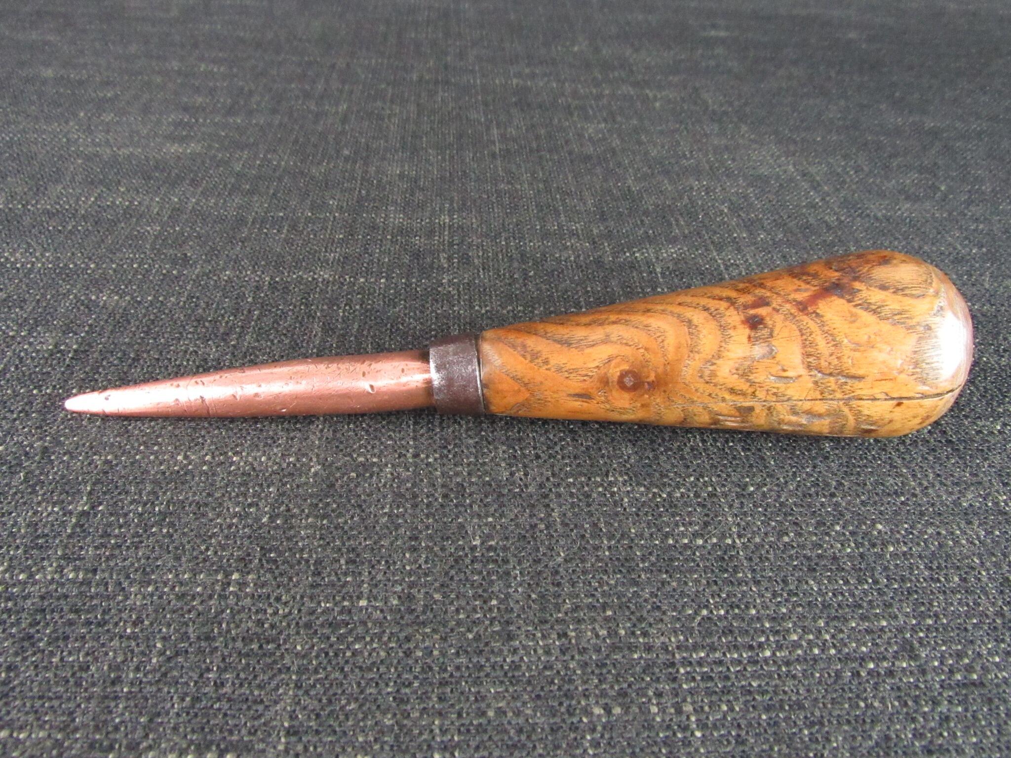 Unusual Copper Fid or Bodkin