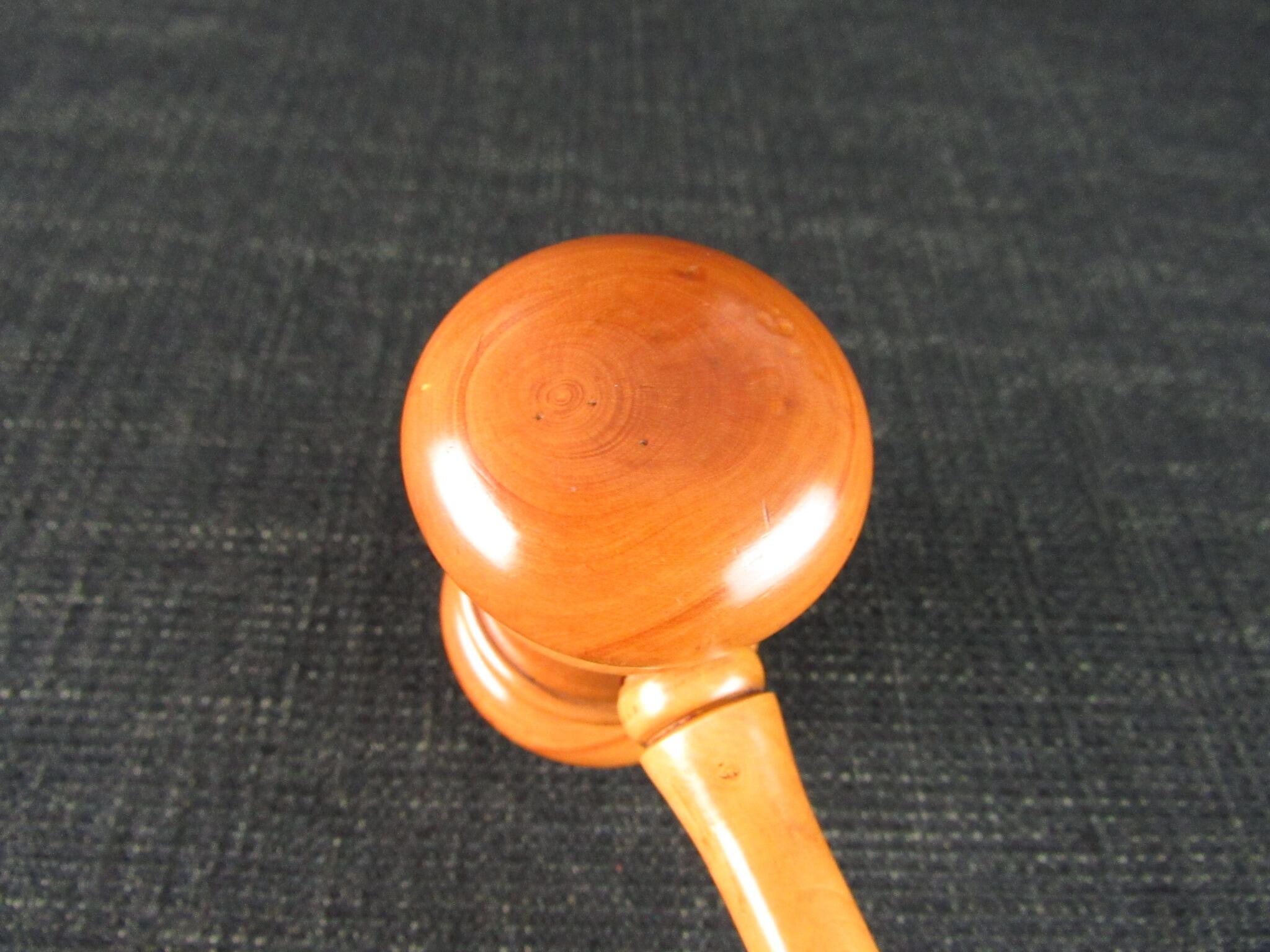 Antique Boxwood Gavel