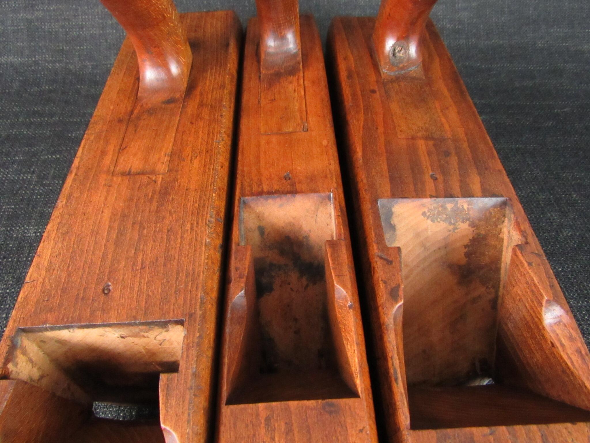 Rare Set of 3 SORBY Gutter Planes