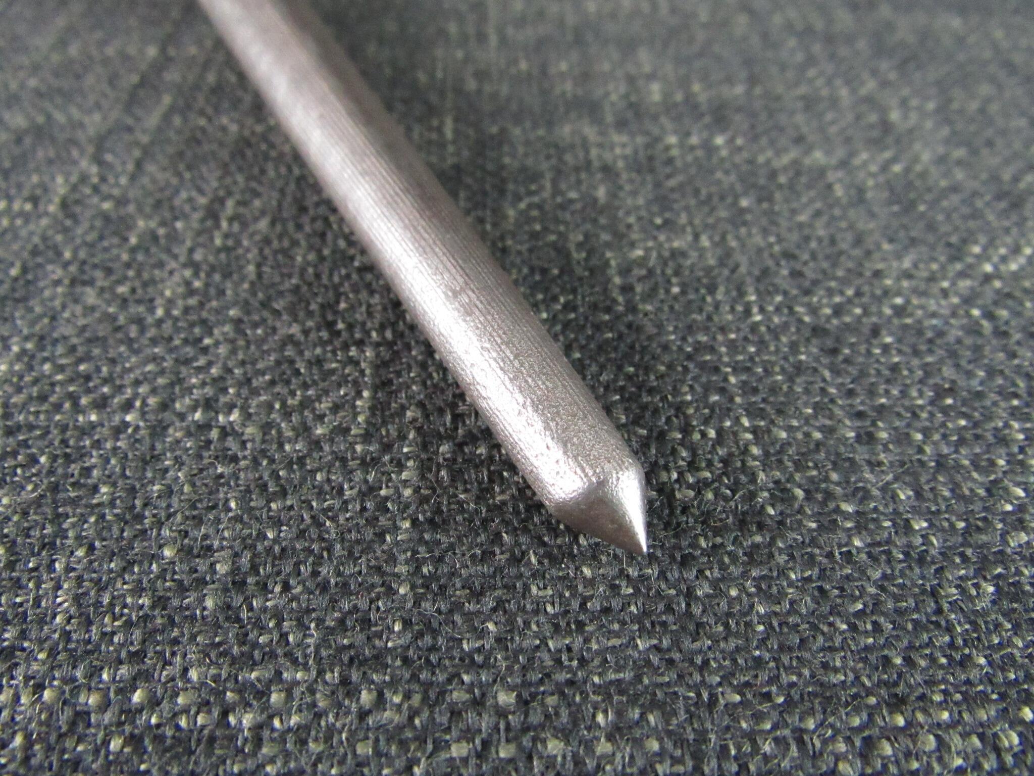 Vintage S WILSON Sharpening Steel with Rosewood Handle
