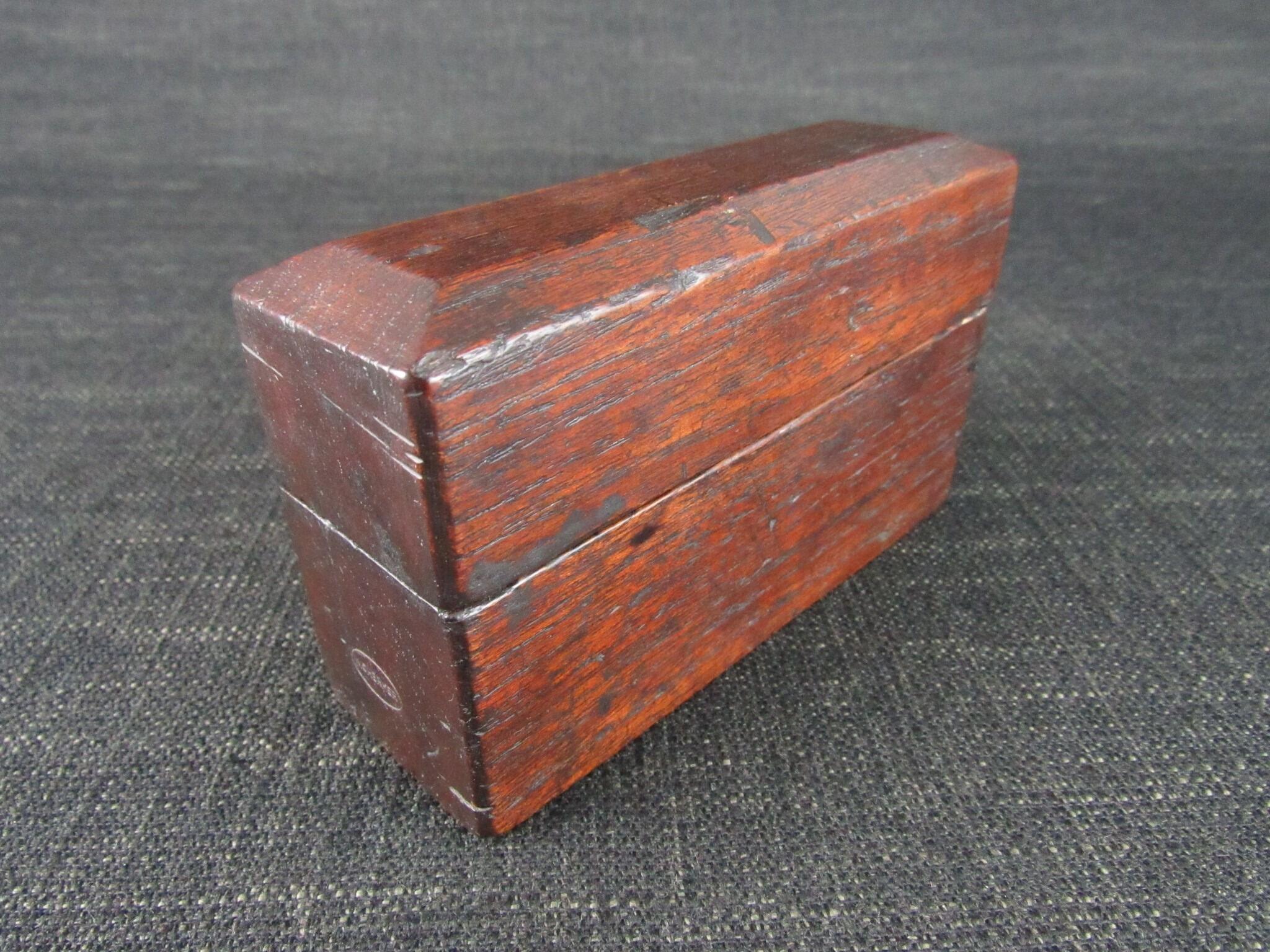 Boxed Small Vintage Translucent Oil Stone - Sharpening Stone