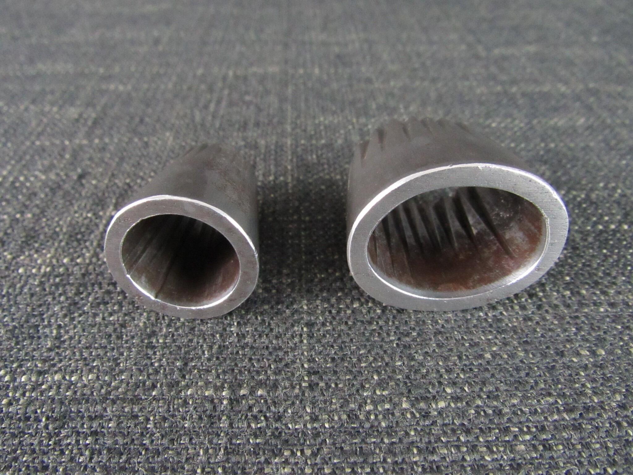 2 Vintage Leather Cutting Dies or Punches - Rosettes