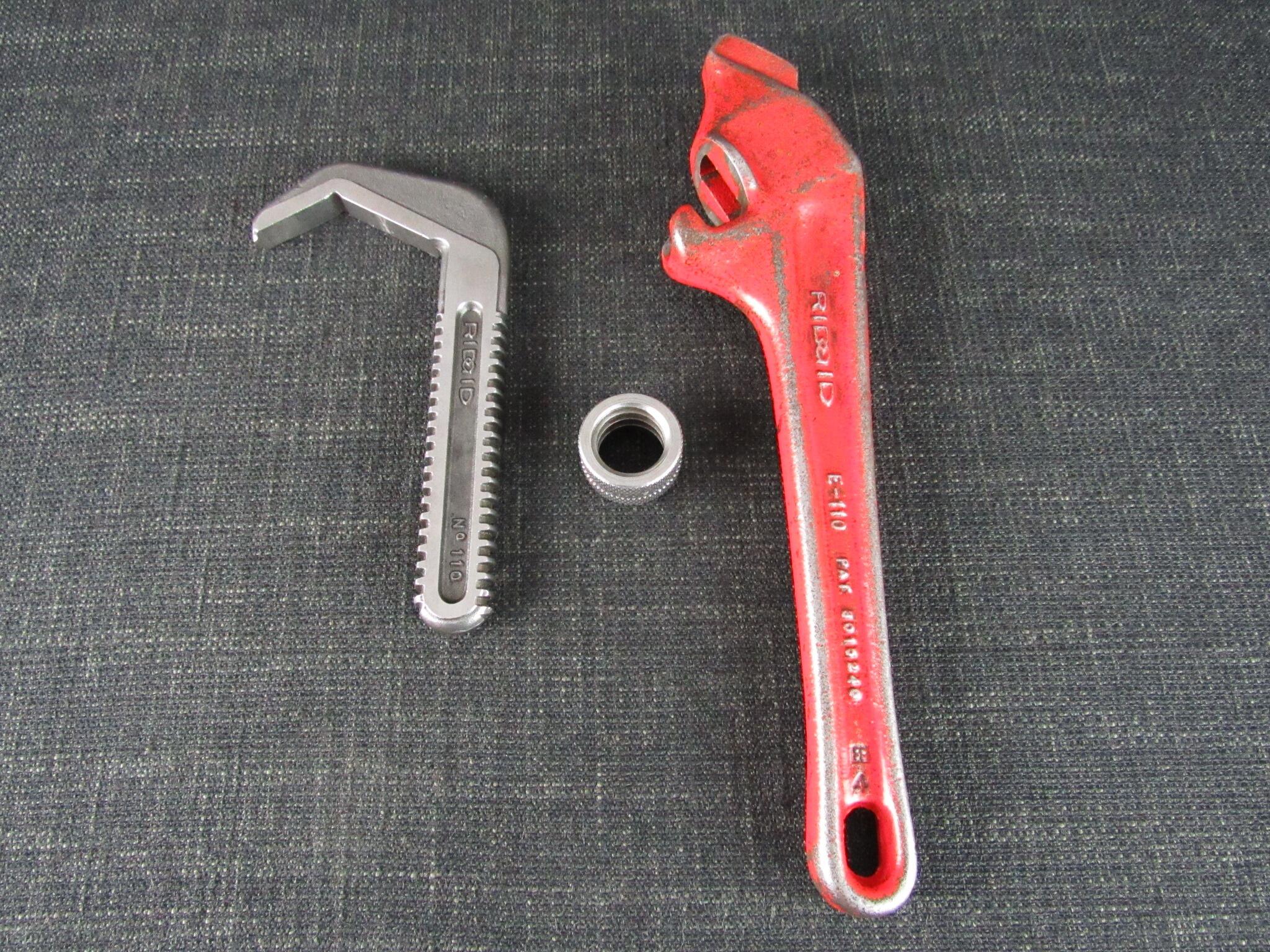 RIDGID E 110 Adjustable Wrench - Spanner - Pipe Wrench
