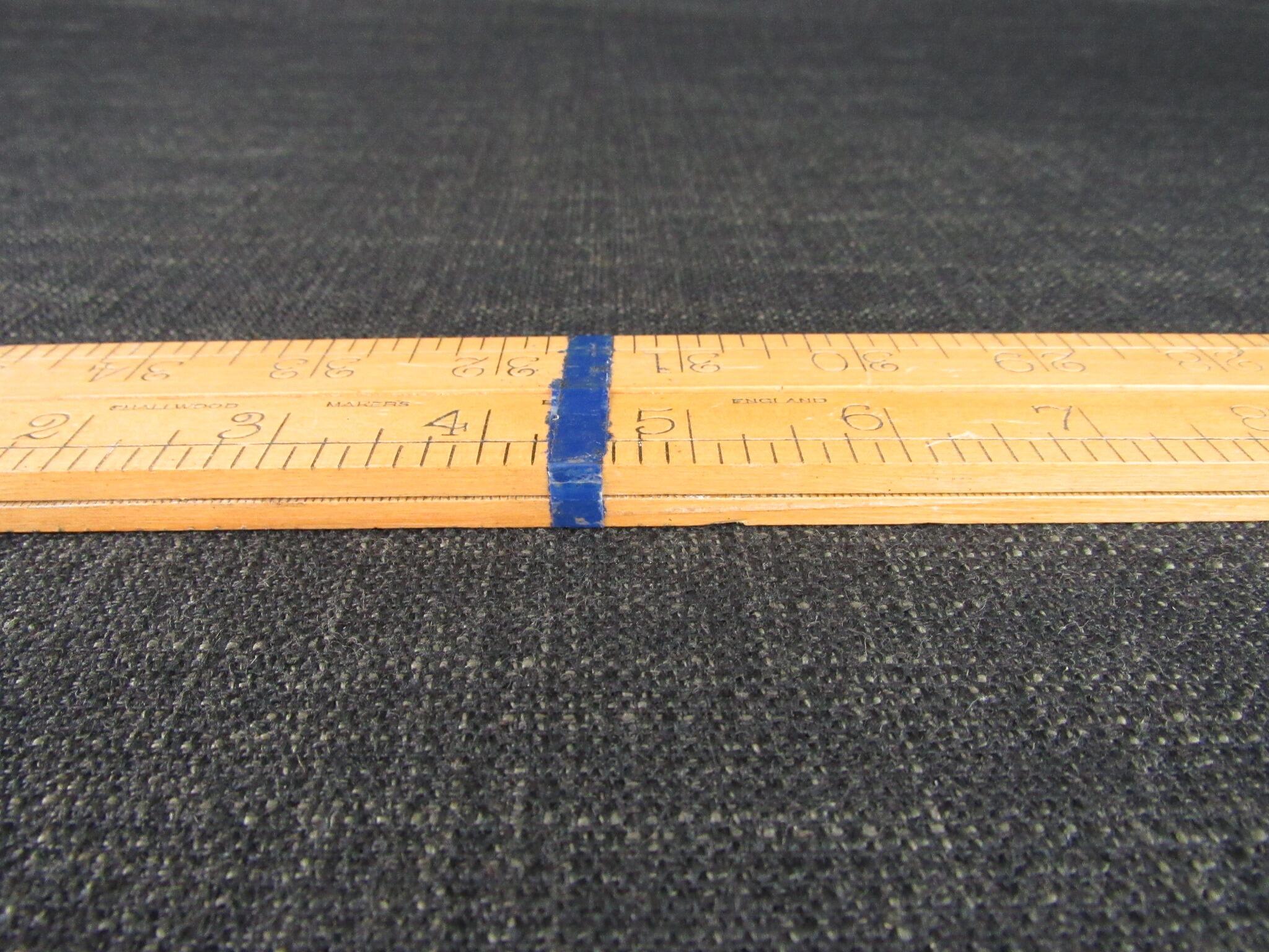 3 foot 4 fold SMALLWOOD Boxwood Rule - Unused