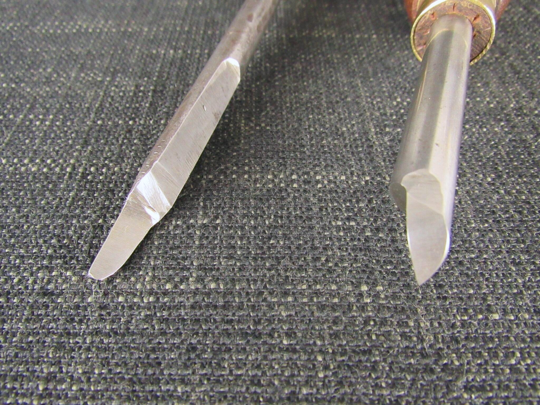 2 Hollowing Tools or Scrapers
