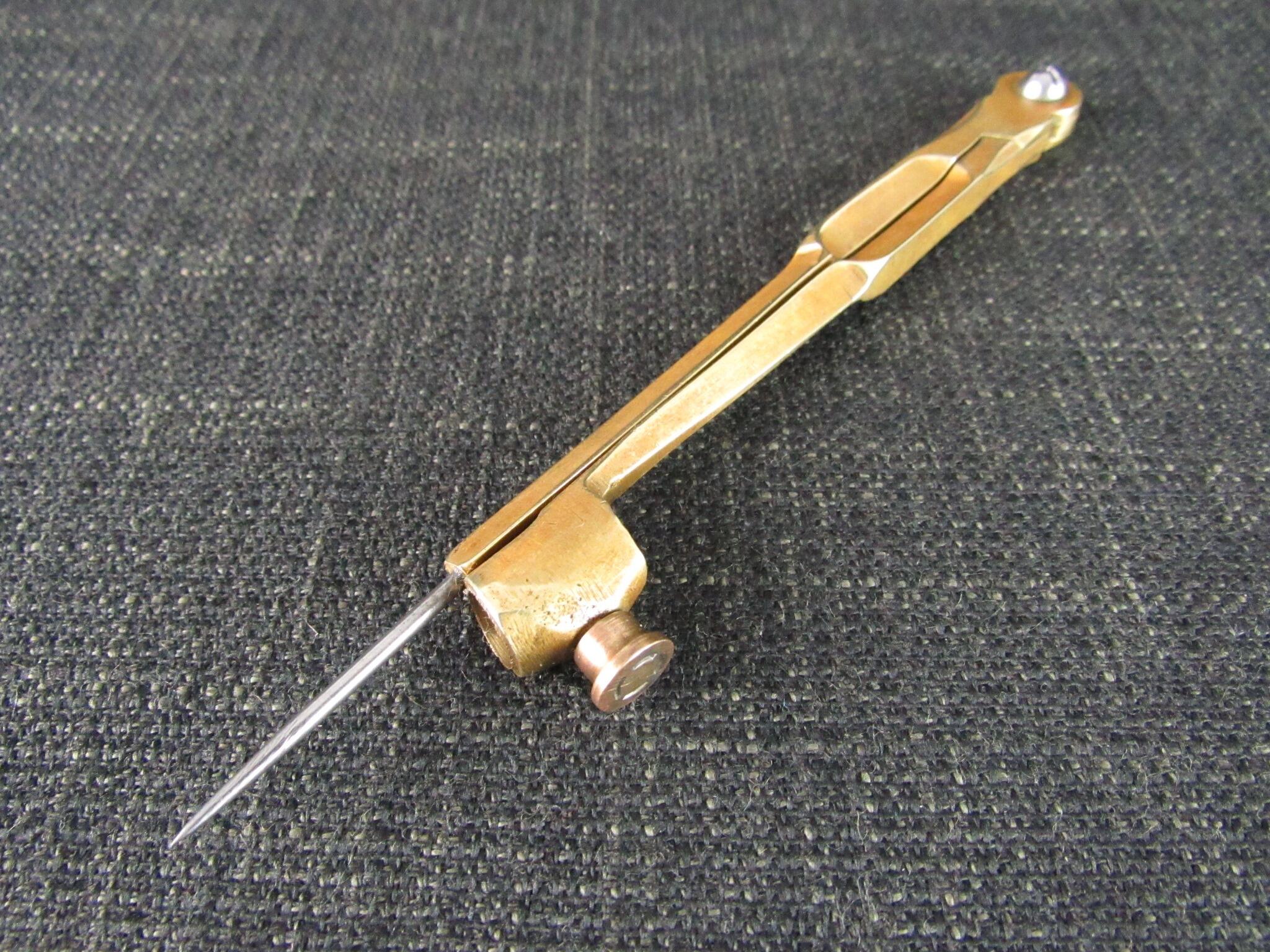 Larger Vintage Brass Compass