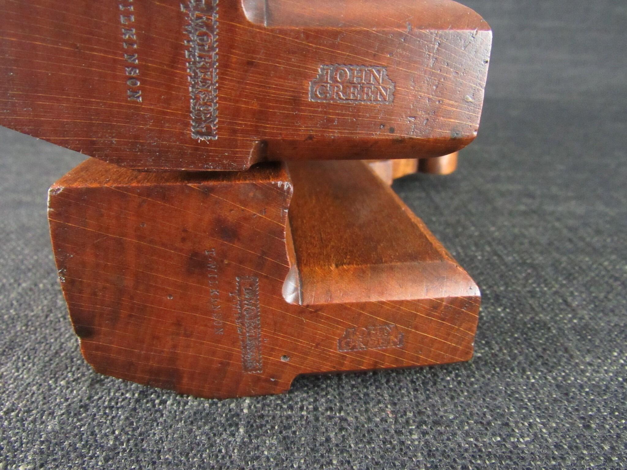 Pair of JOHN GREEN No 18 Hollow & Round Moulding Planes