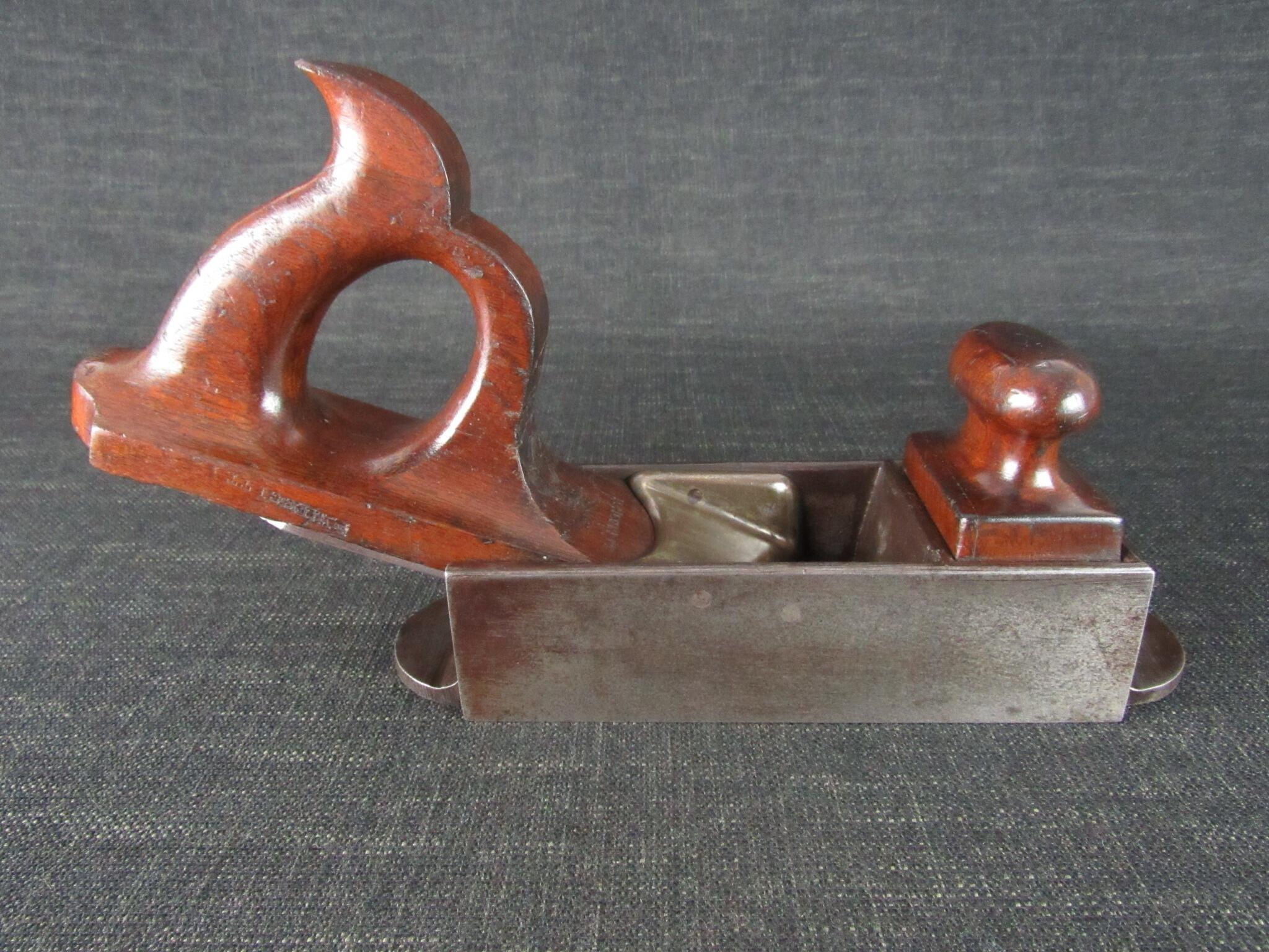 Unusual Heavy Antique Mitre Plane