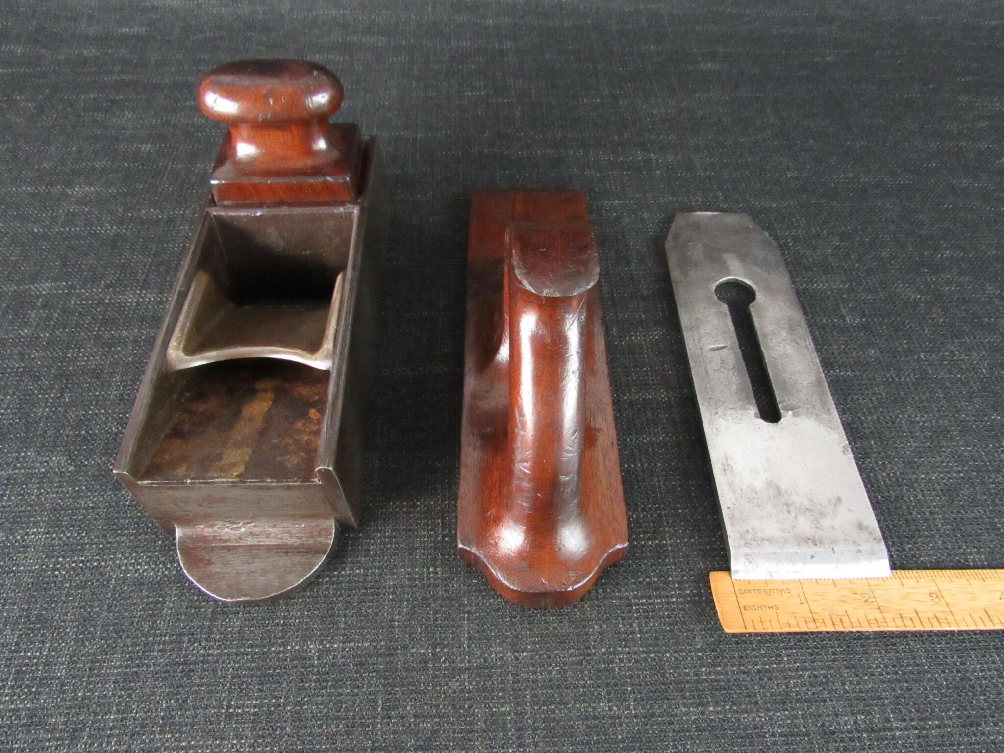 Unusual Heavy Antique Mitre Plane