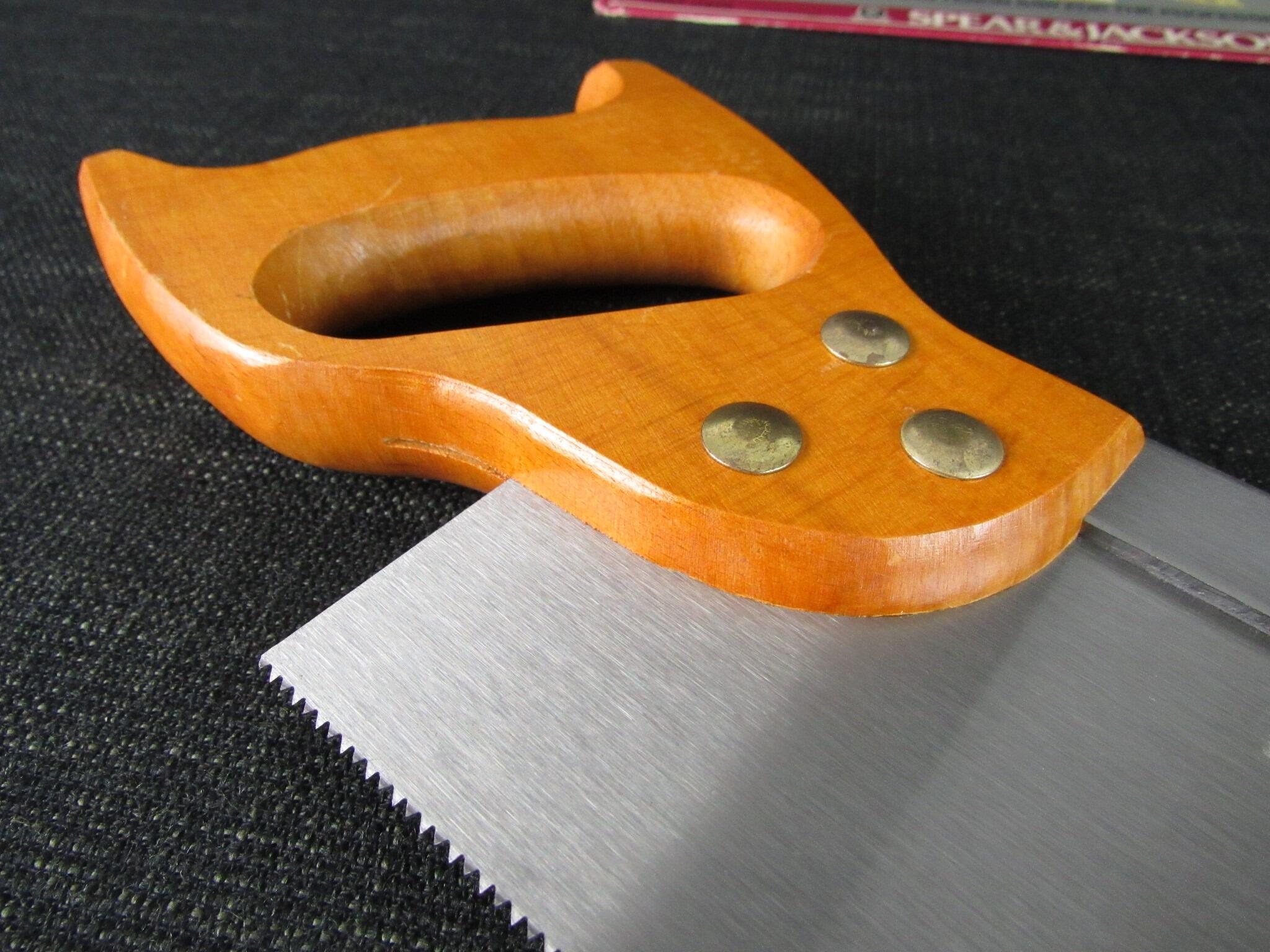 Unused SPEAR & JACKSON Work Horse Tenon Saw - 12 inch