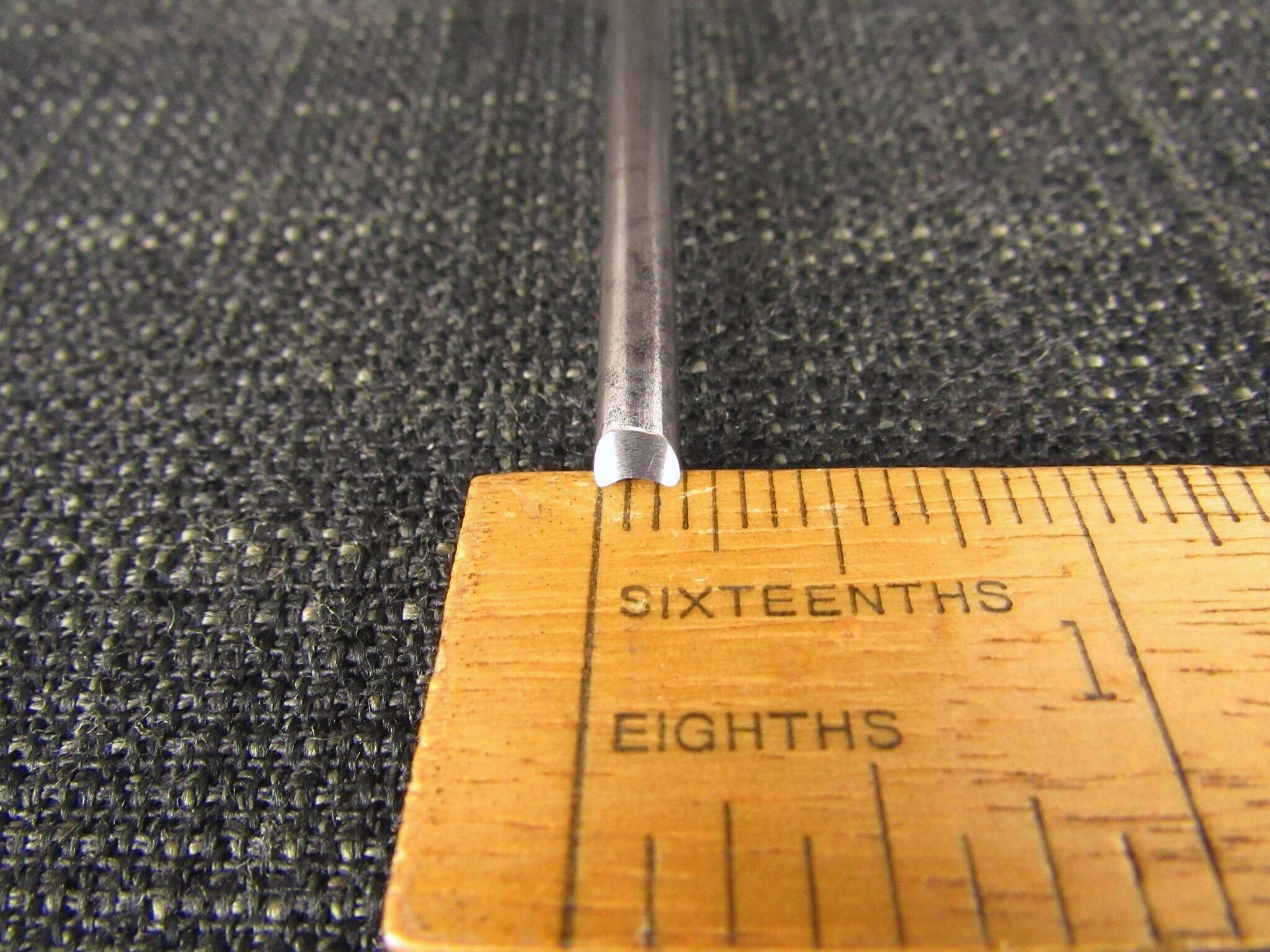 J TIRANTI No.6 Straight Carving Gouge - 3/16 inch