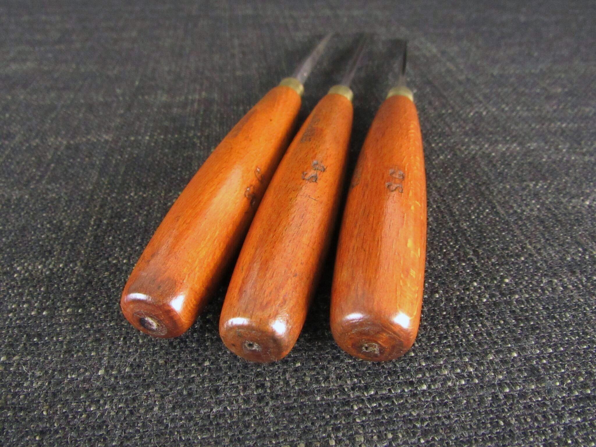 3 Slim MARPLES Carving Tools