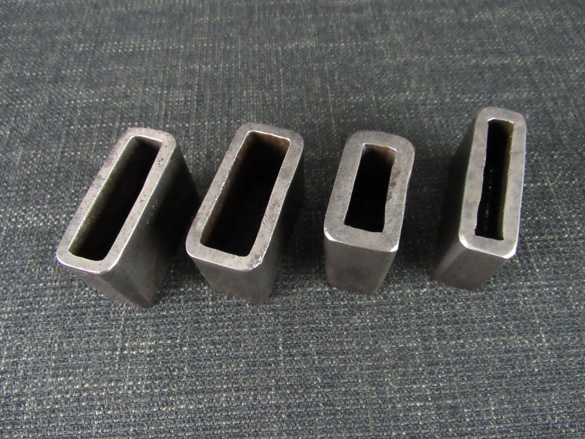 4 Vintage Leather Cutting Dies or Punches - J LEE