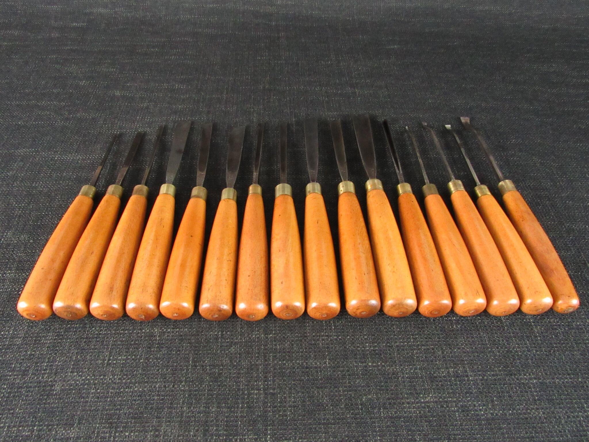 16 FROST of Norwich Carving Tools