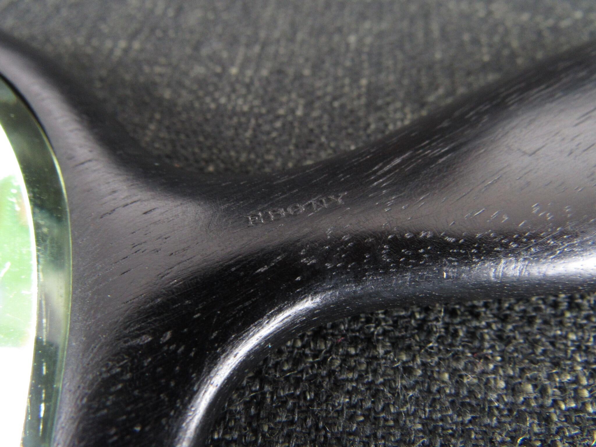 Ebony Hand Mirror