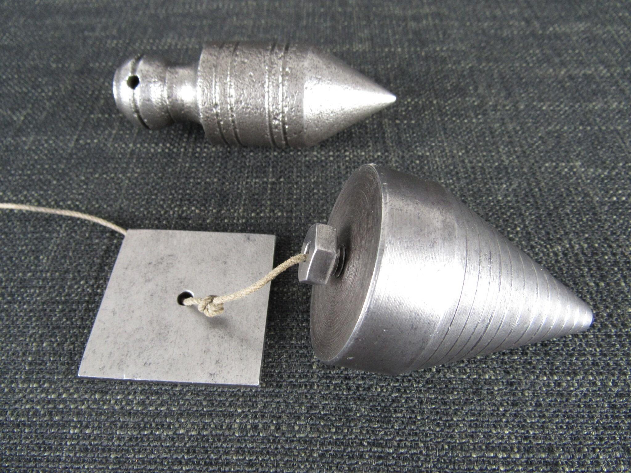 2 European Plumb Bobs