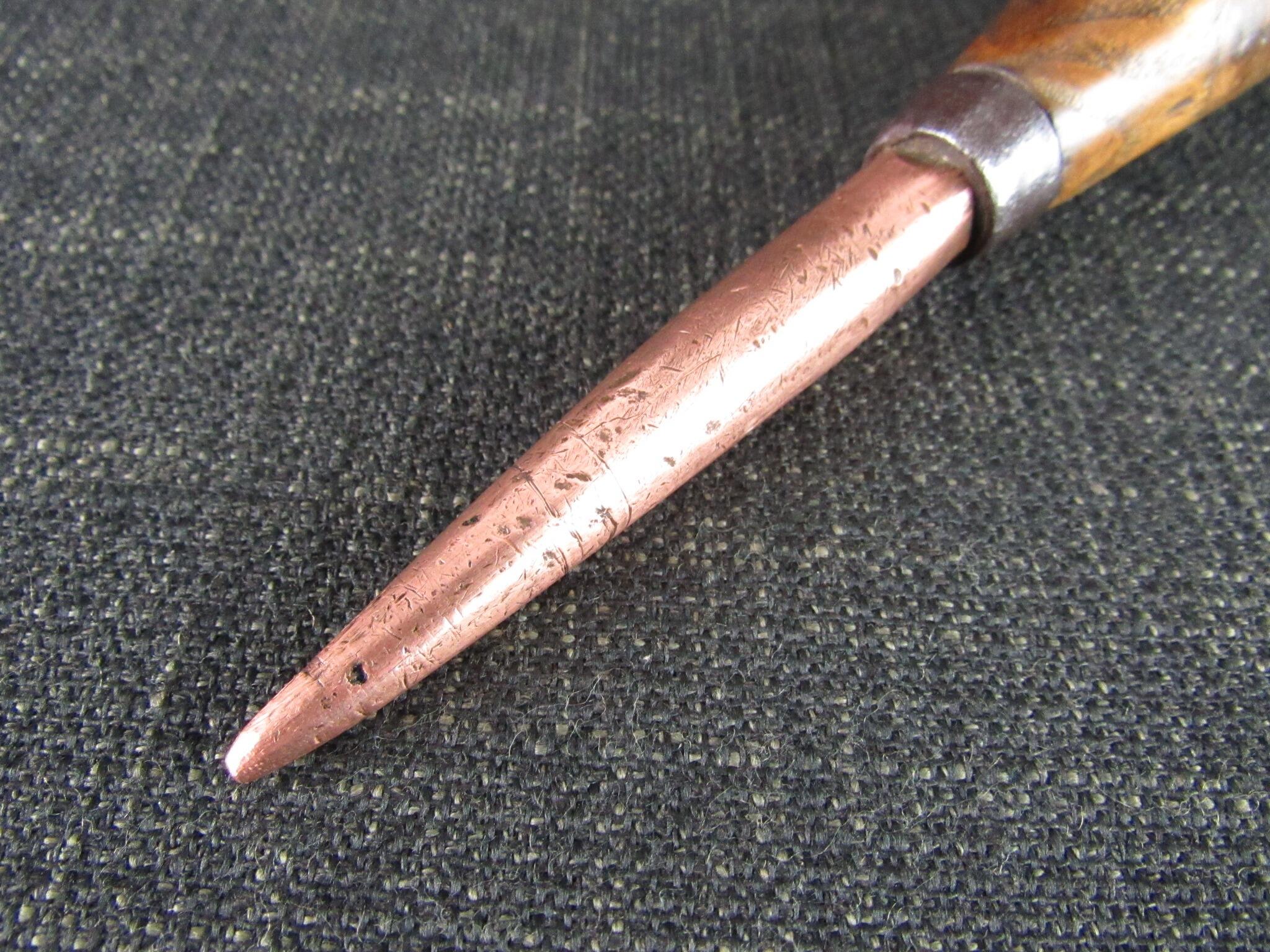 Unusual Copper Fid or Bodkin